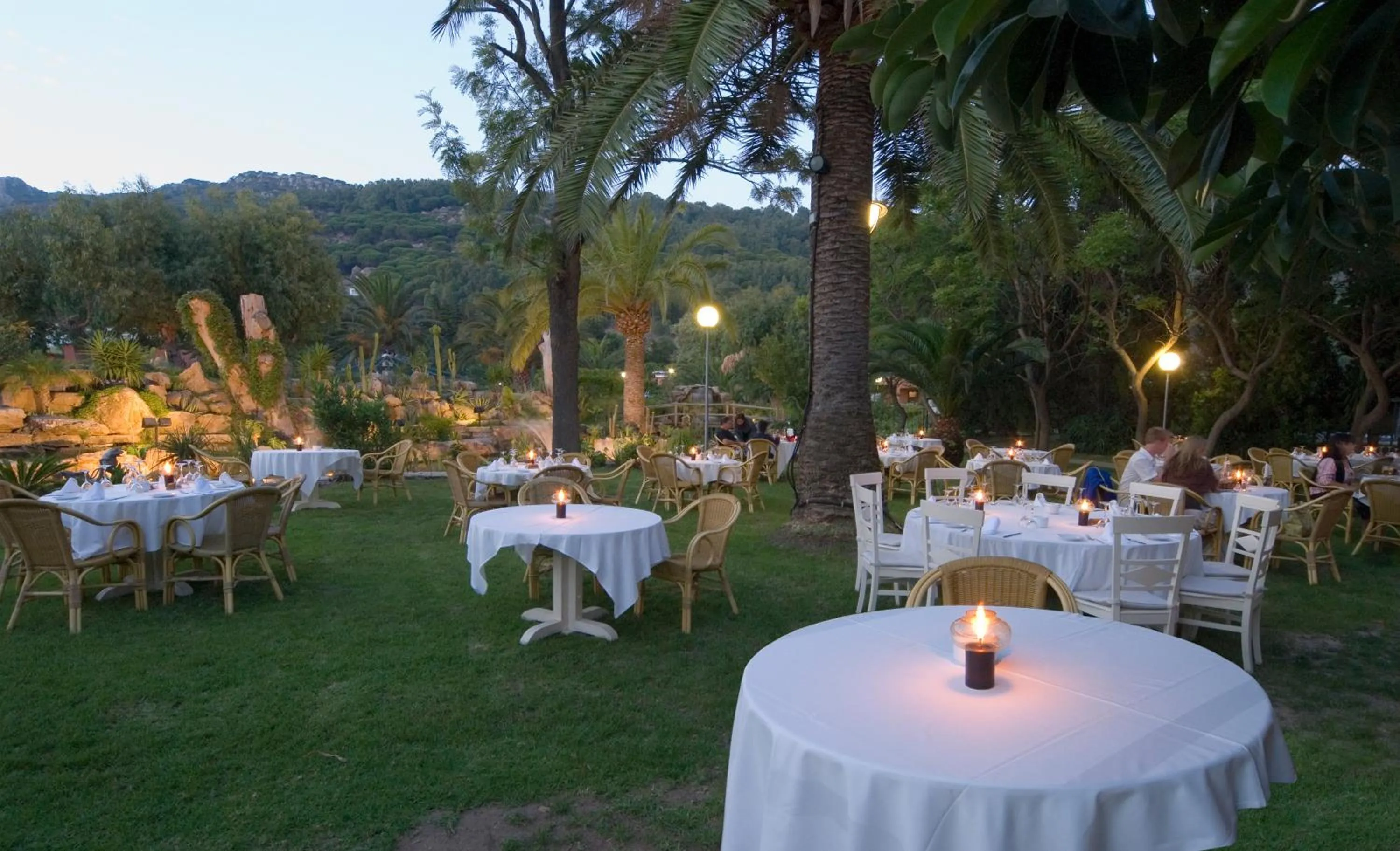 Garden in Hotel Punta Sur