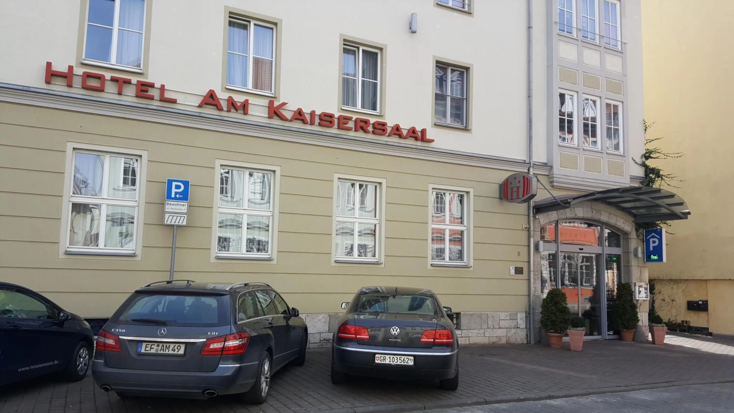 Facade/entrance in Hotel Am Kaisersaal