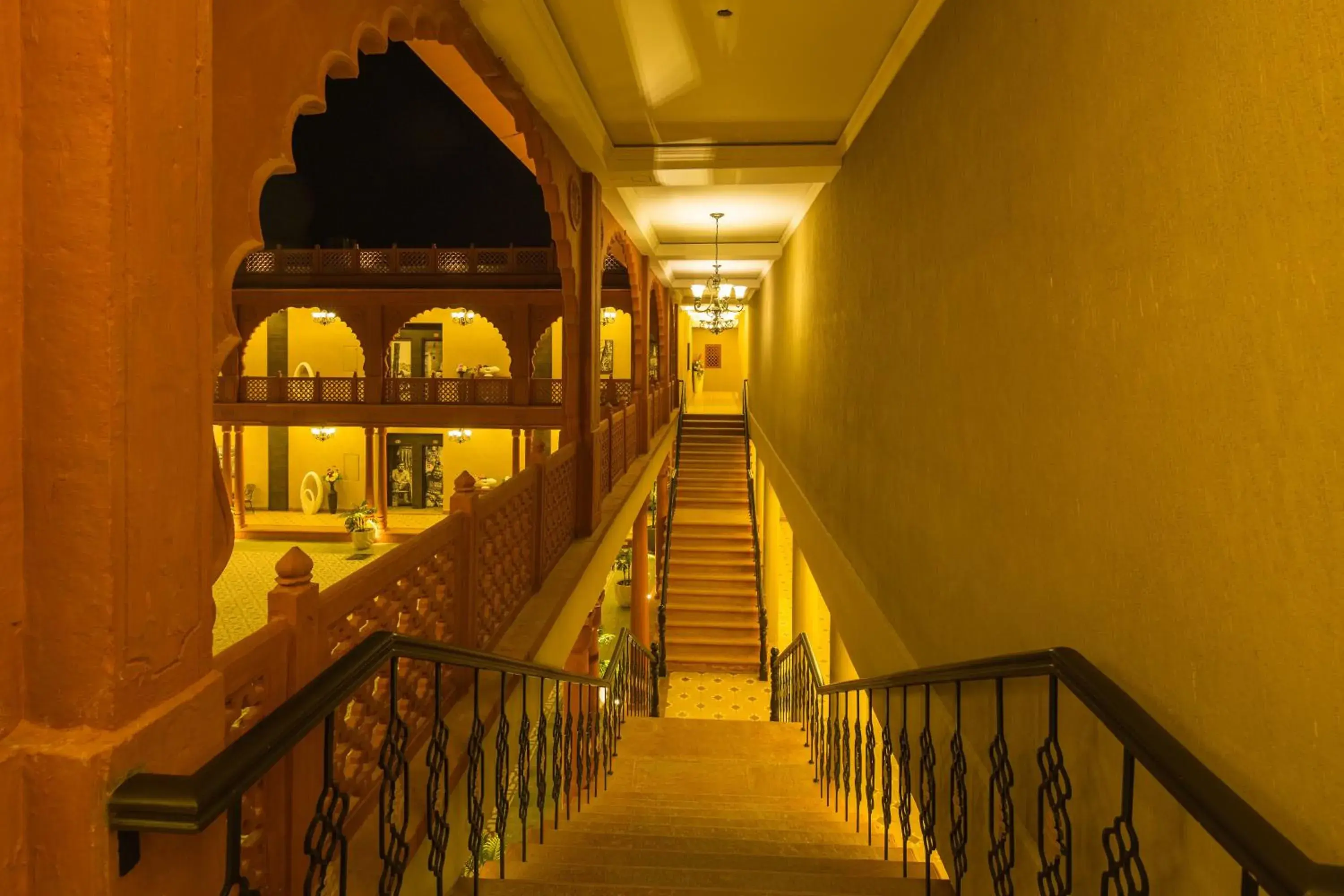 Decorative detail, Balcony/Terrace in Vesta Bikaner Palace