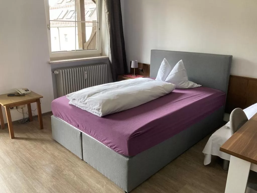 Bed in Hotel Luitpold