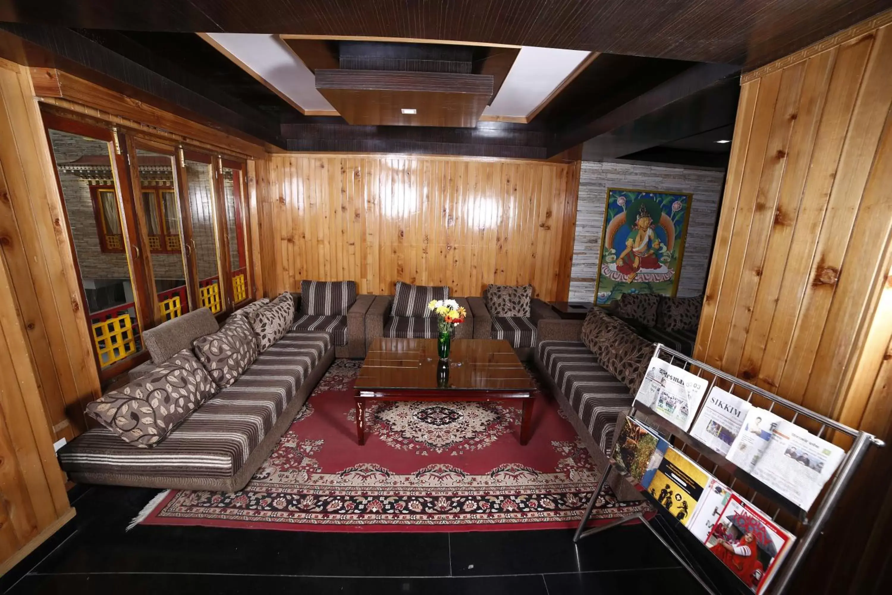 Lobby or reception in Yangthang Heritage Lobby or reception in Yangthang Heritage