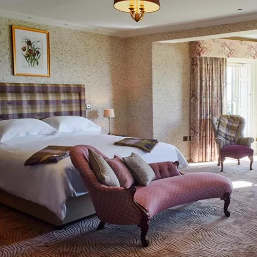 Bed in Walwick Hall Country Estate and Spa