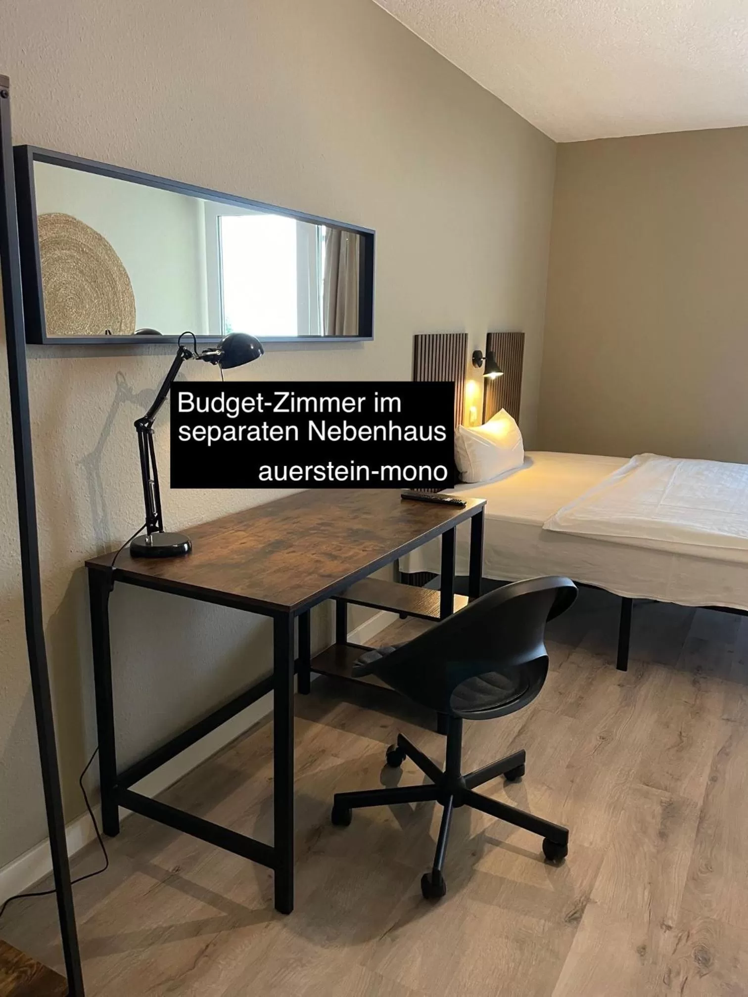 Photo of the whole room, Bed in AUERSTEIN-Hotels auerstein & auerstein-mono