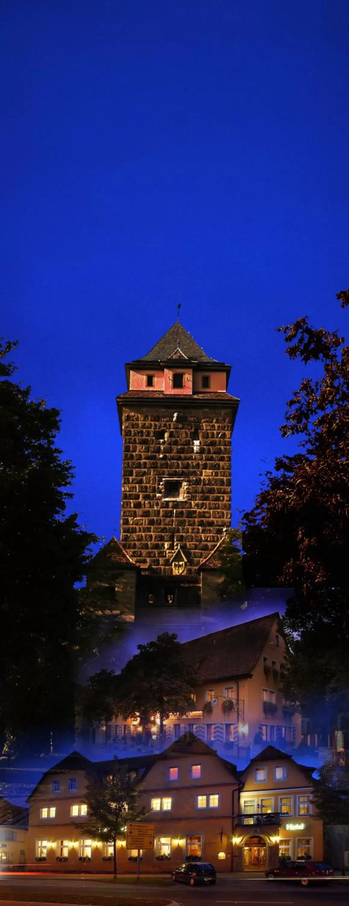 Nearby landmark, Winter in Hotel Rappen Rothenburg ob der Tauber