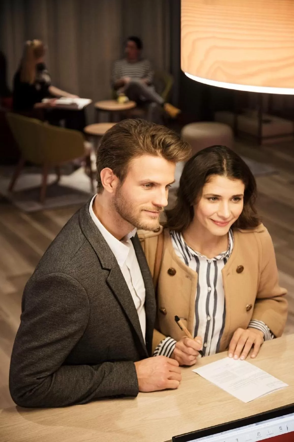 Lobby or reception in IntercityHotel Hildesheim City