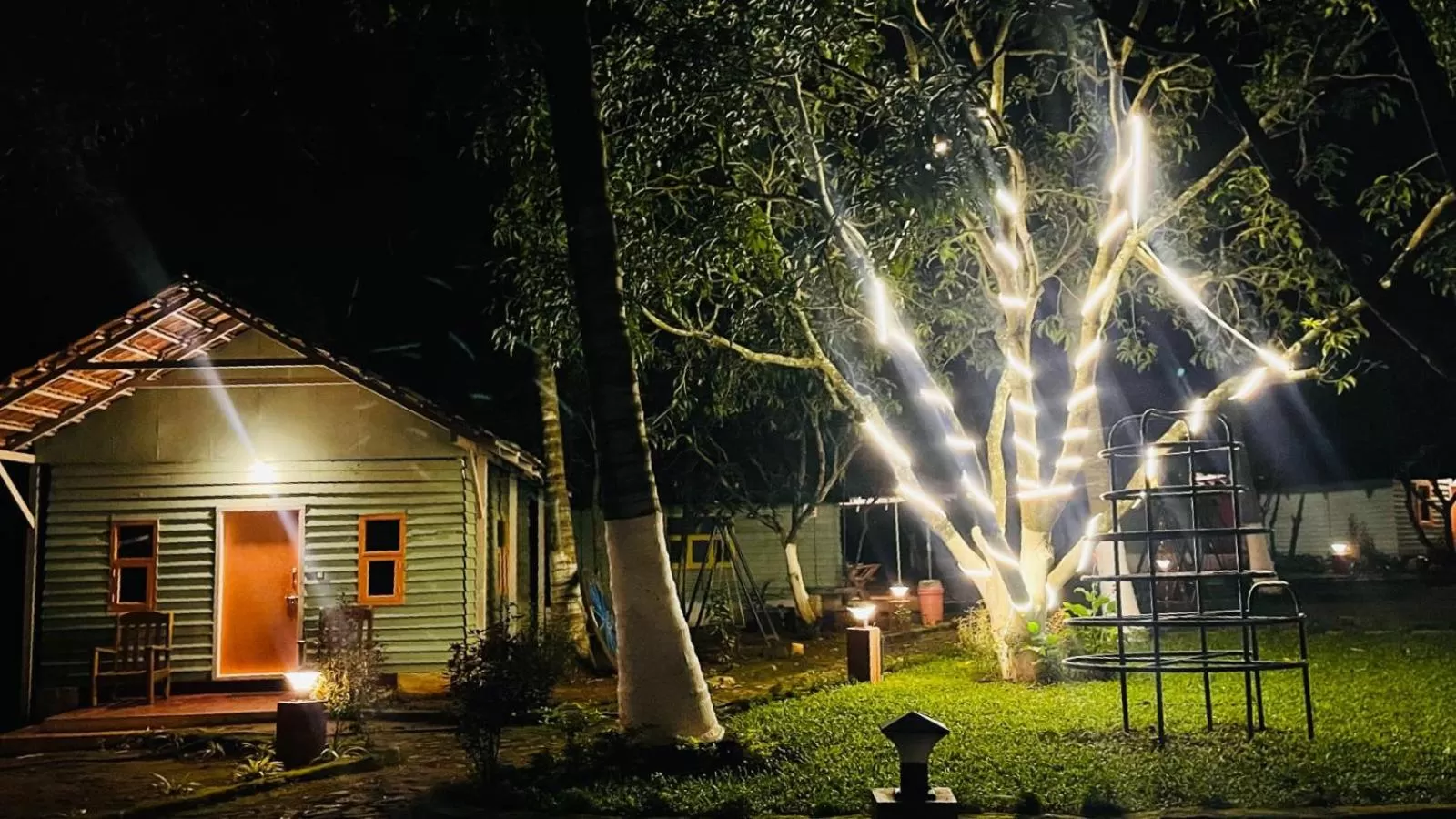 Garden in Commune18 Resort Chikmagalur