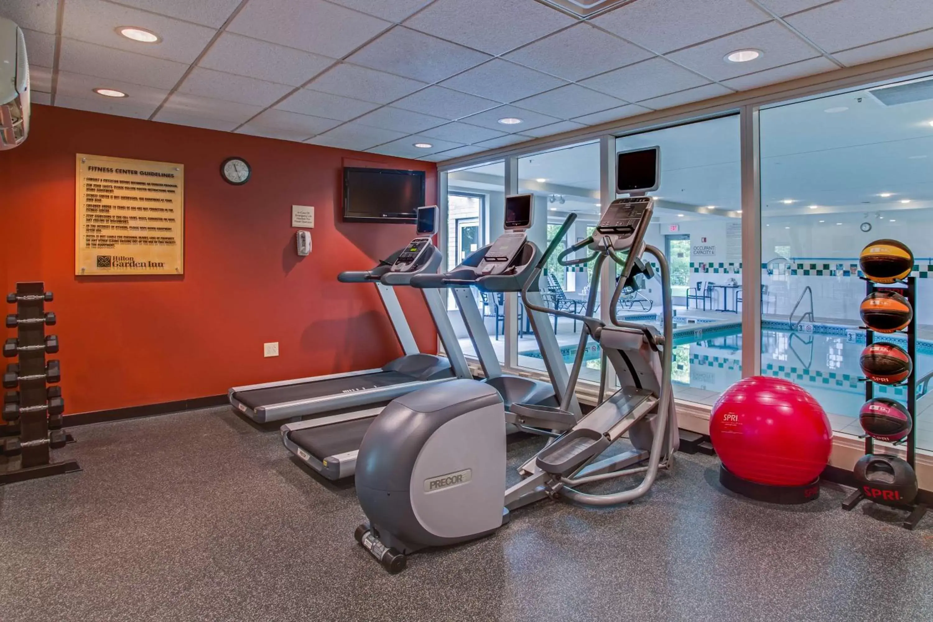 Fitness centre/facilities, Fitness Center/Facilities in Hilton Garden Inn Cleveland Airport