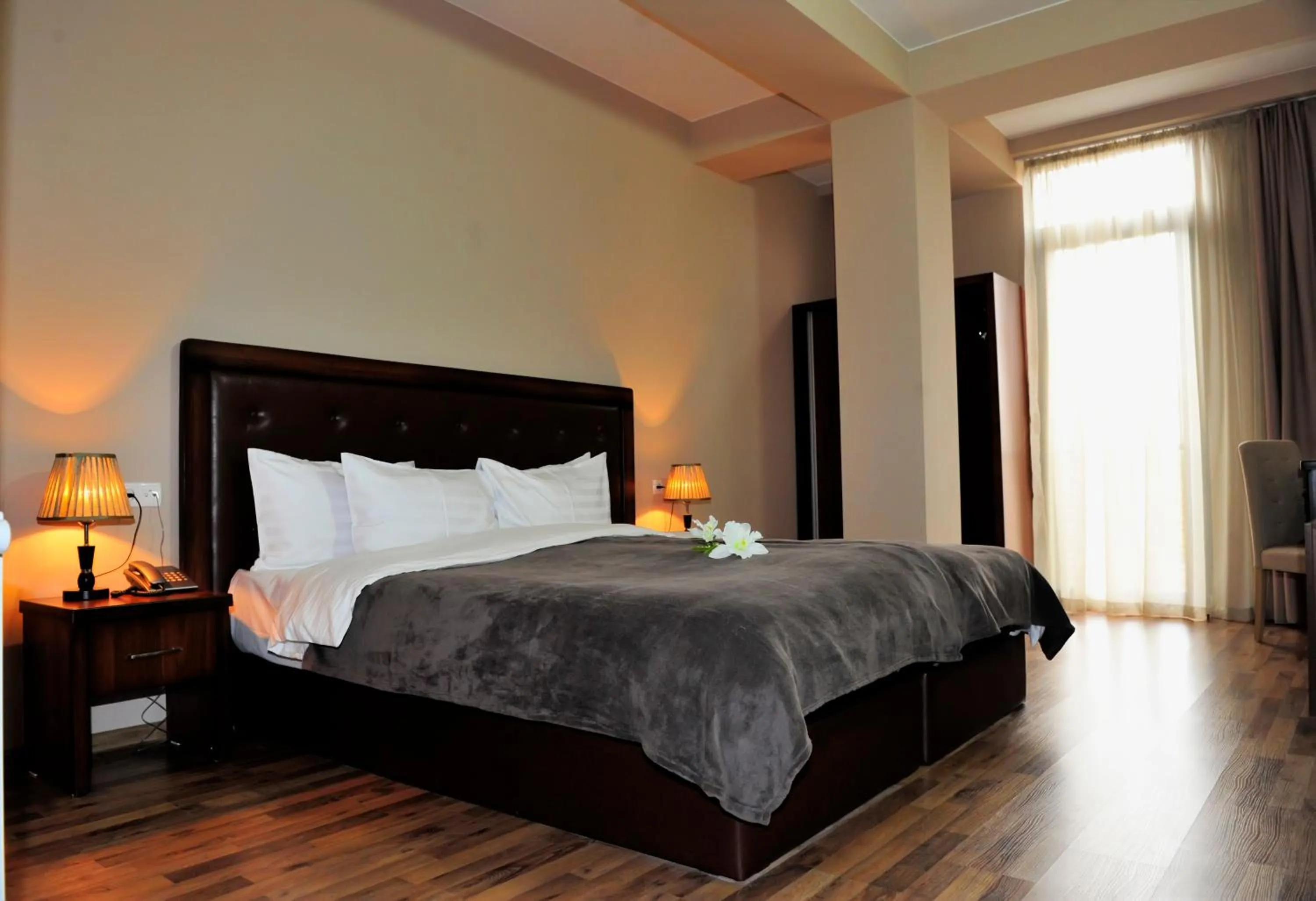 Bedroom in Rogalux Blue