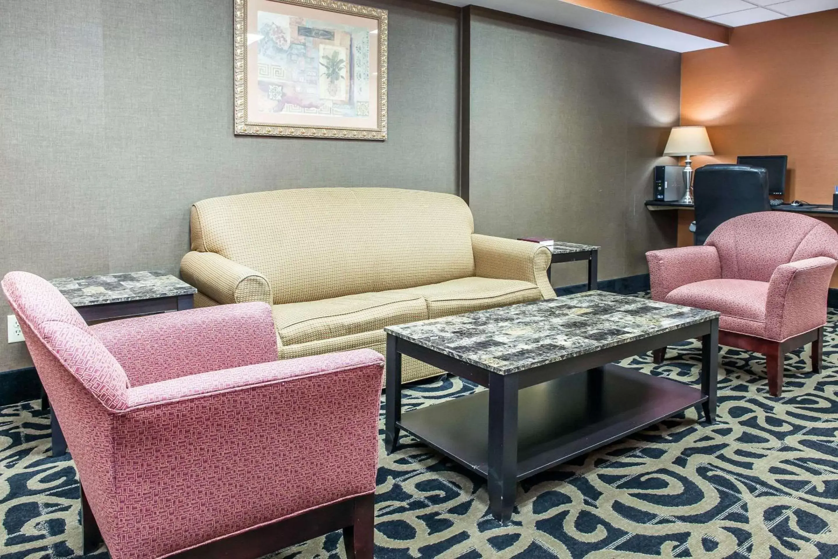 Lobby or reception in Quality Inn Defiance Lobby or reception in Quality Inn Defiance