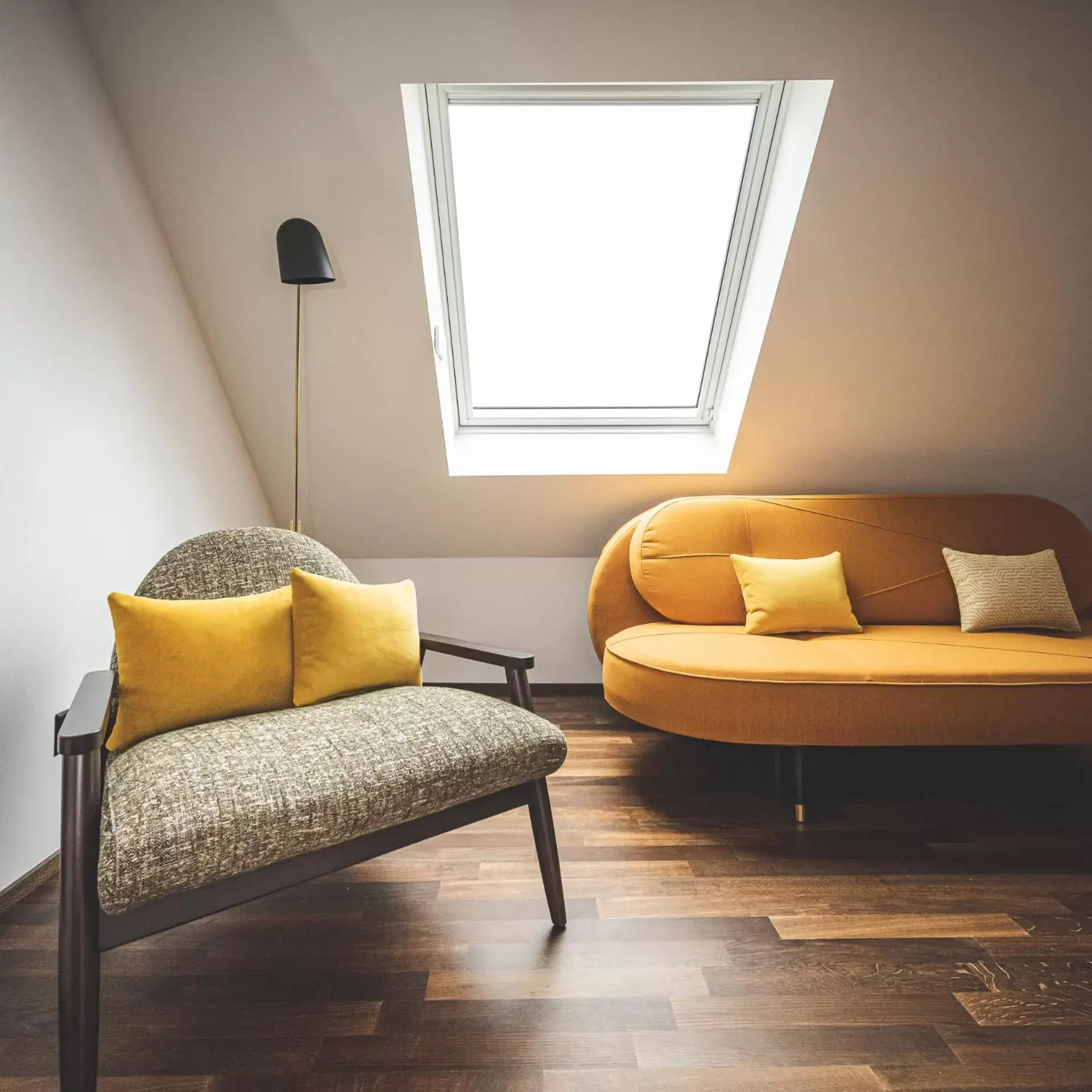 Living room, Seating Area in Hotel Bernina Geneva