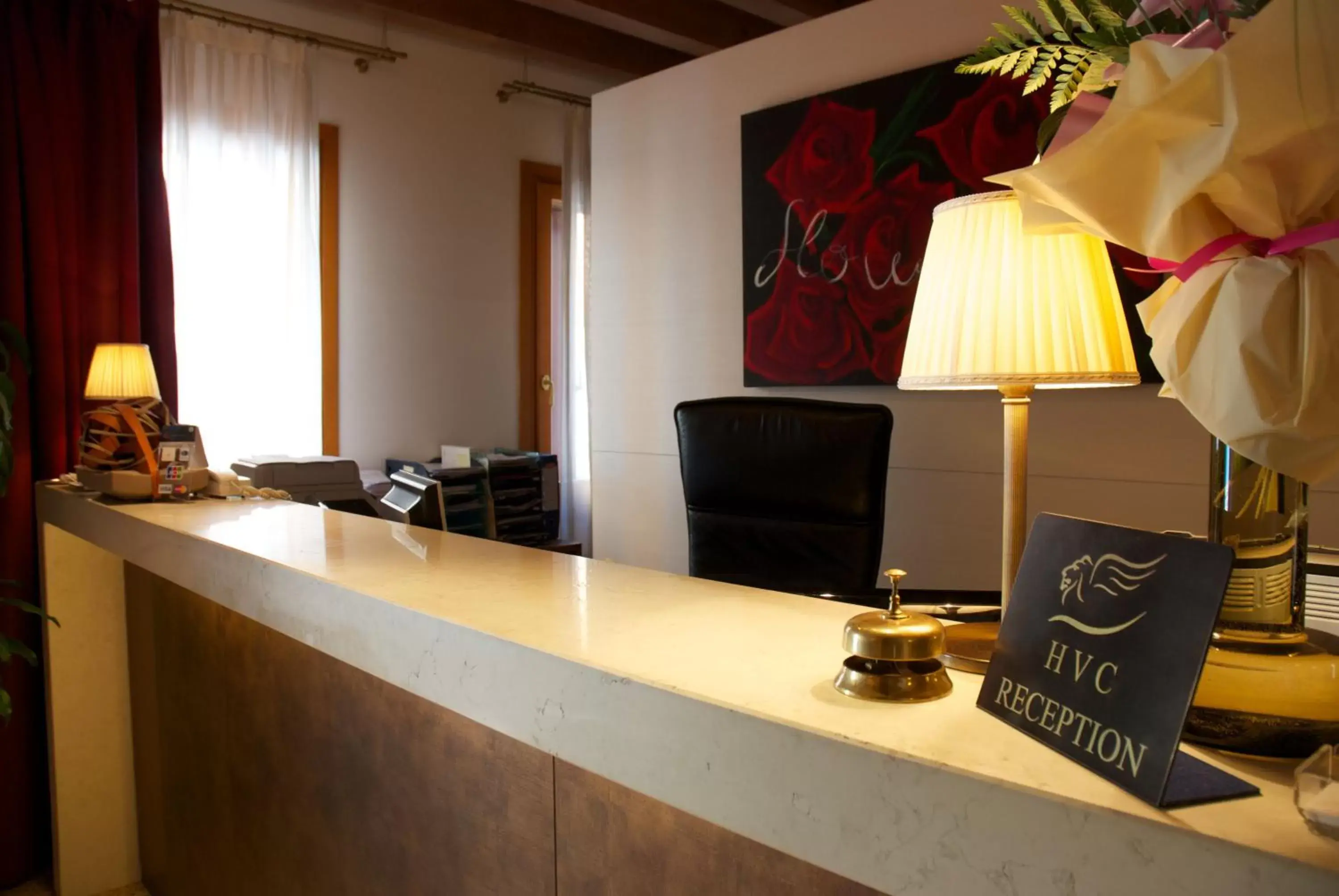 Lobby or reception, TV/Entertainment Center in UNAWAY Ecohotel Villa Costanza Venezia