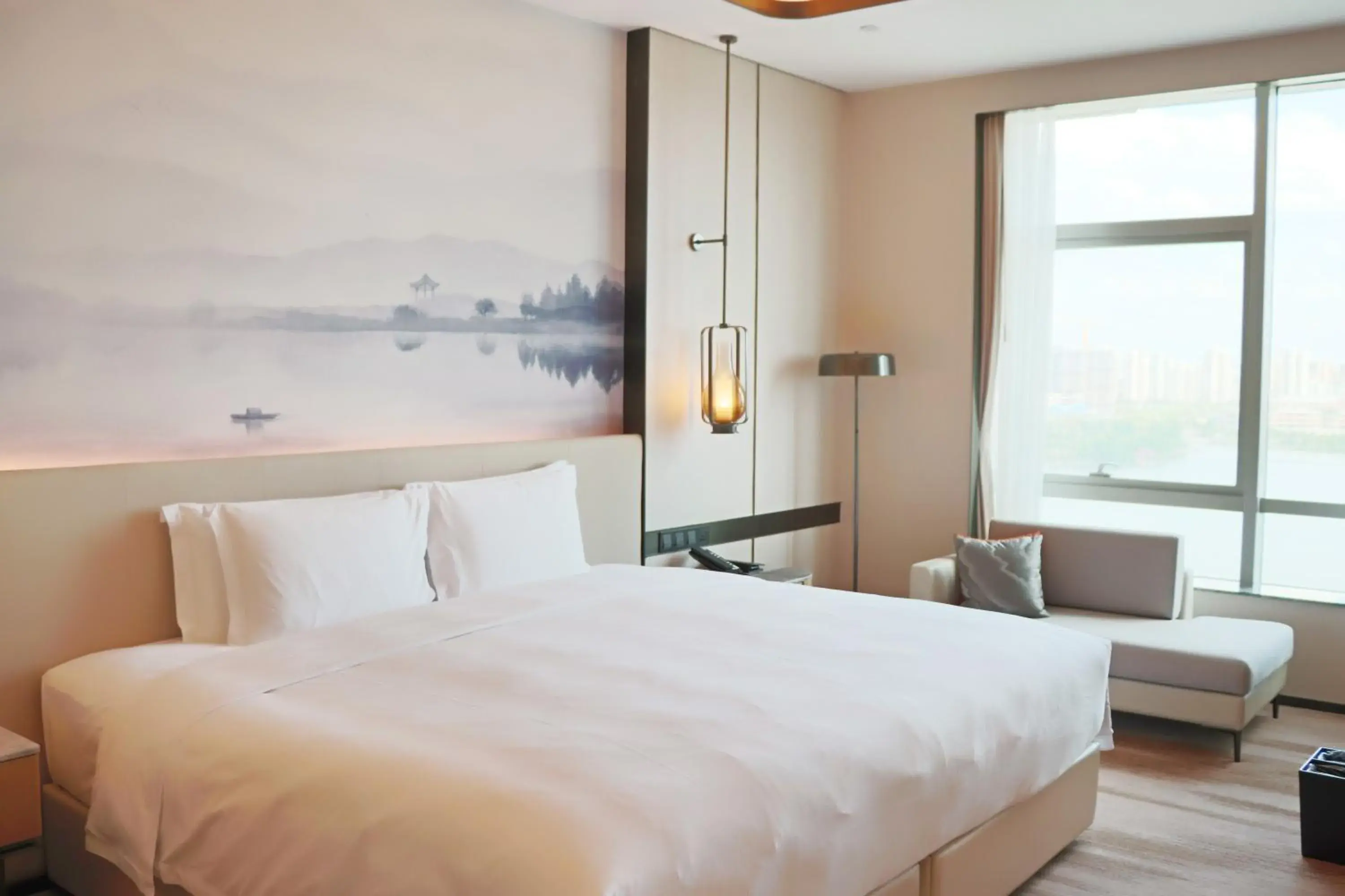 Bed in Pullman Suzhou Taicang