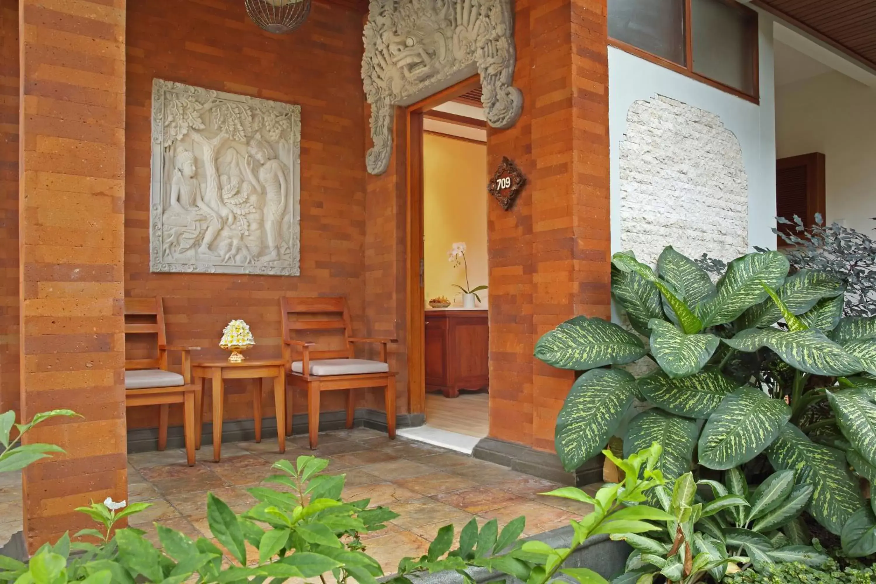 Balcony/Terrace in Bali Mandira Beach Resort & Spa