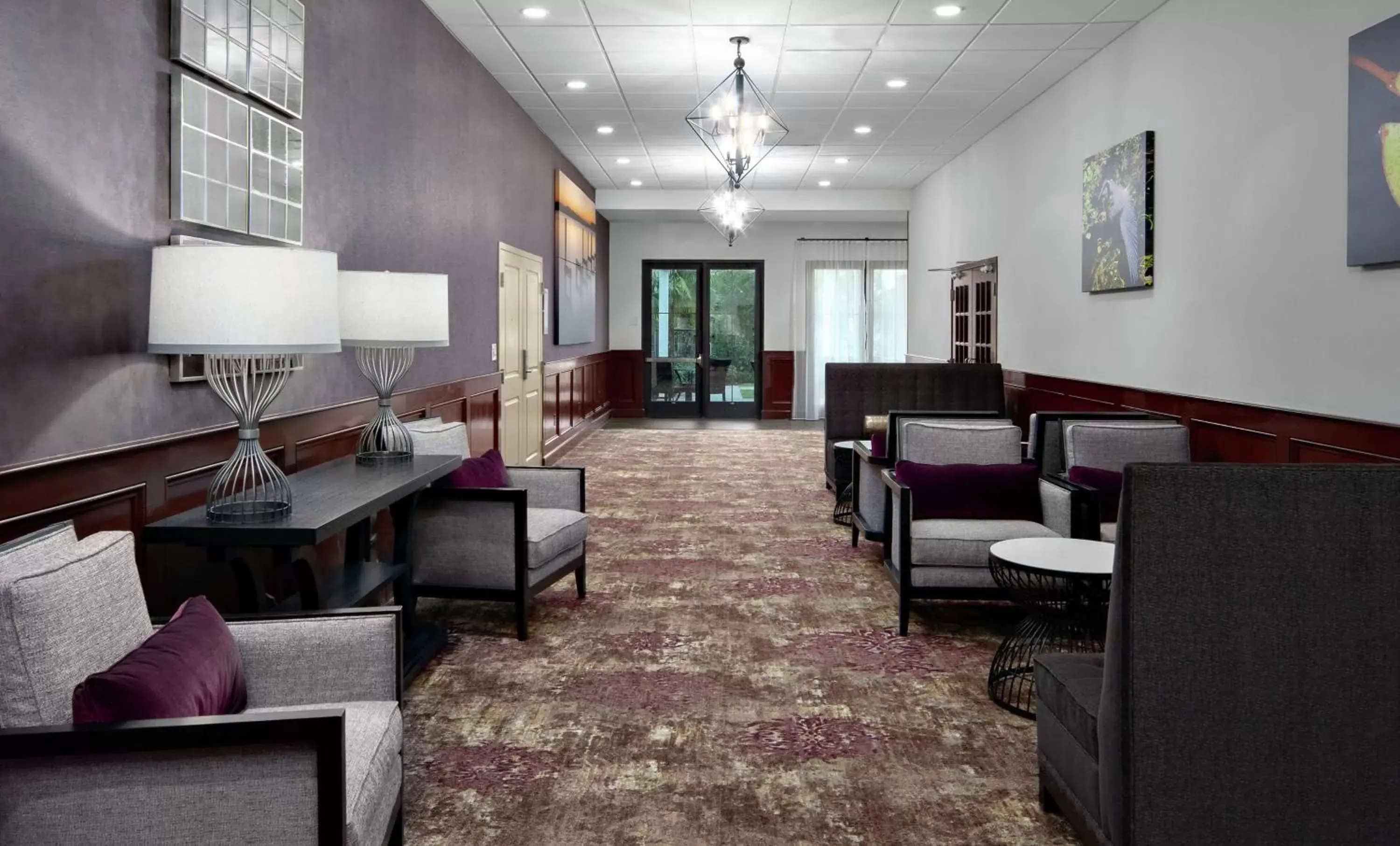 Meeting/conference room, Restaurant/Places to Eat in Homewood Suites Lafayette-Airport