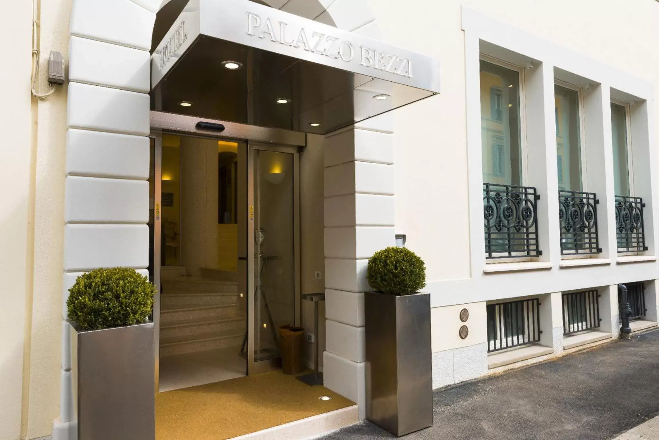 Facade/entrance in Palazzo Bezzi Hotel