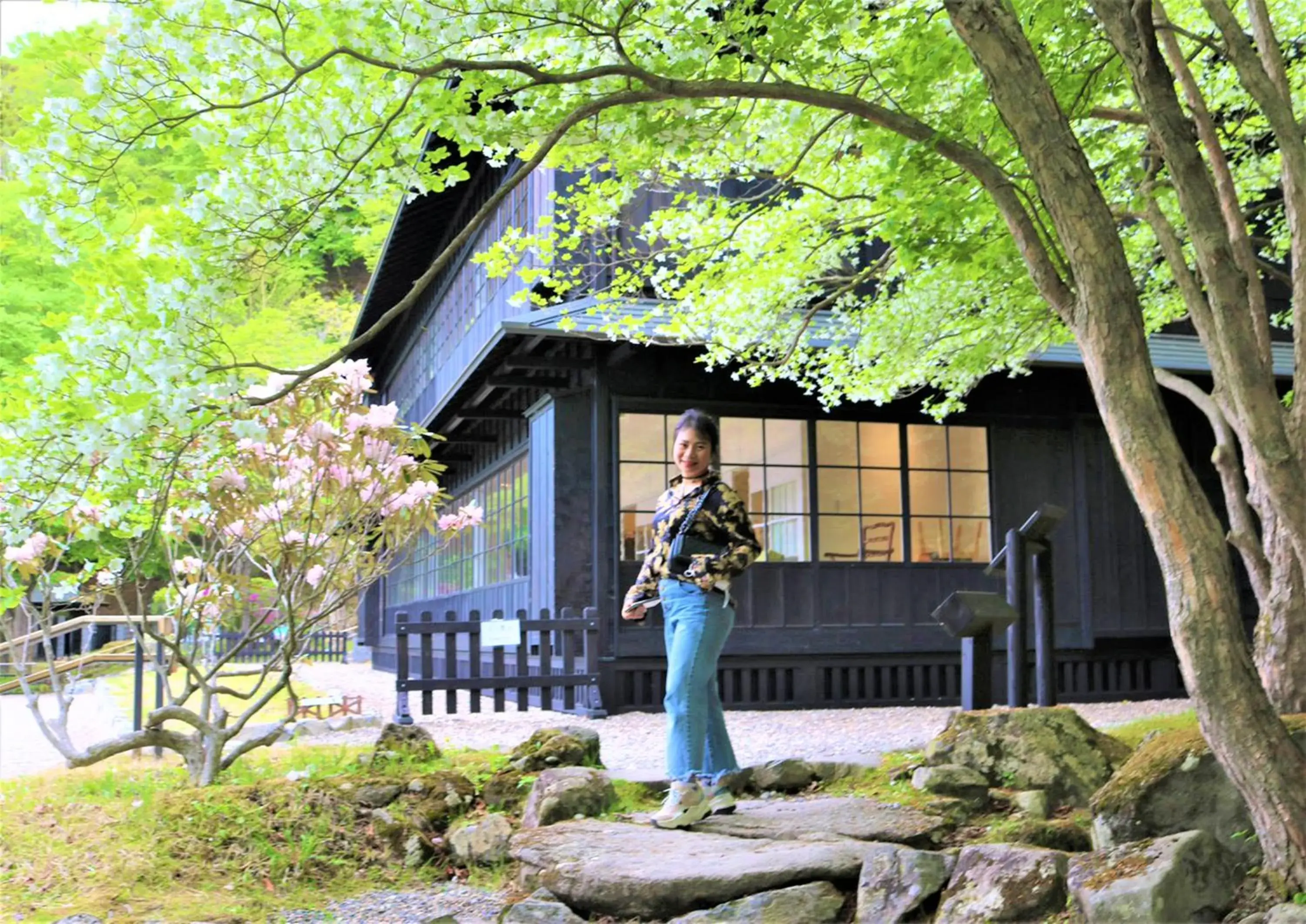 Hiking in Hatago Nagomi Hot Spring Hotel