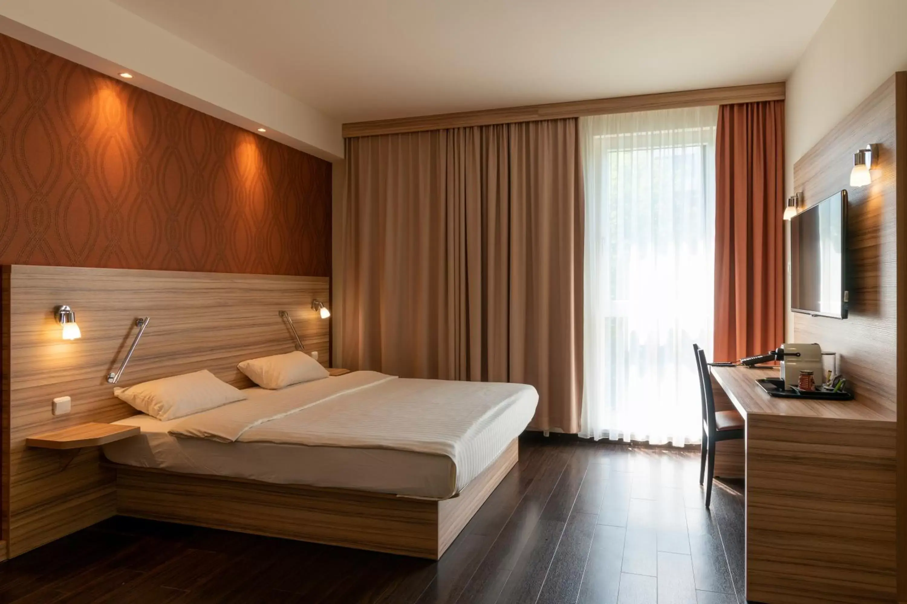 Bedroom, Bed in Star G Hotel Premium München Domagkstraße