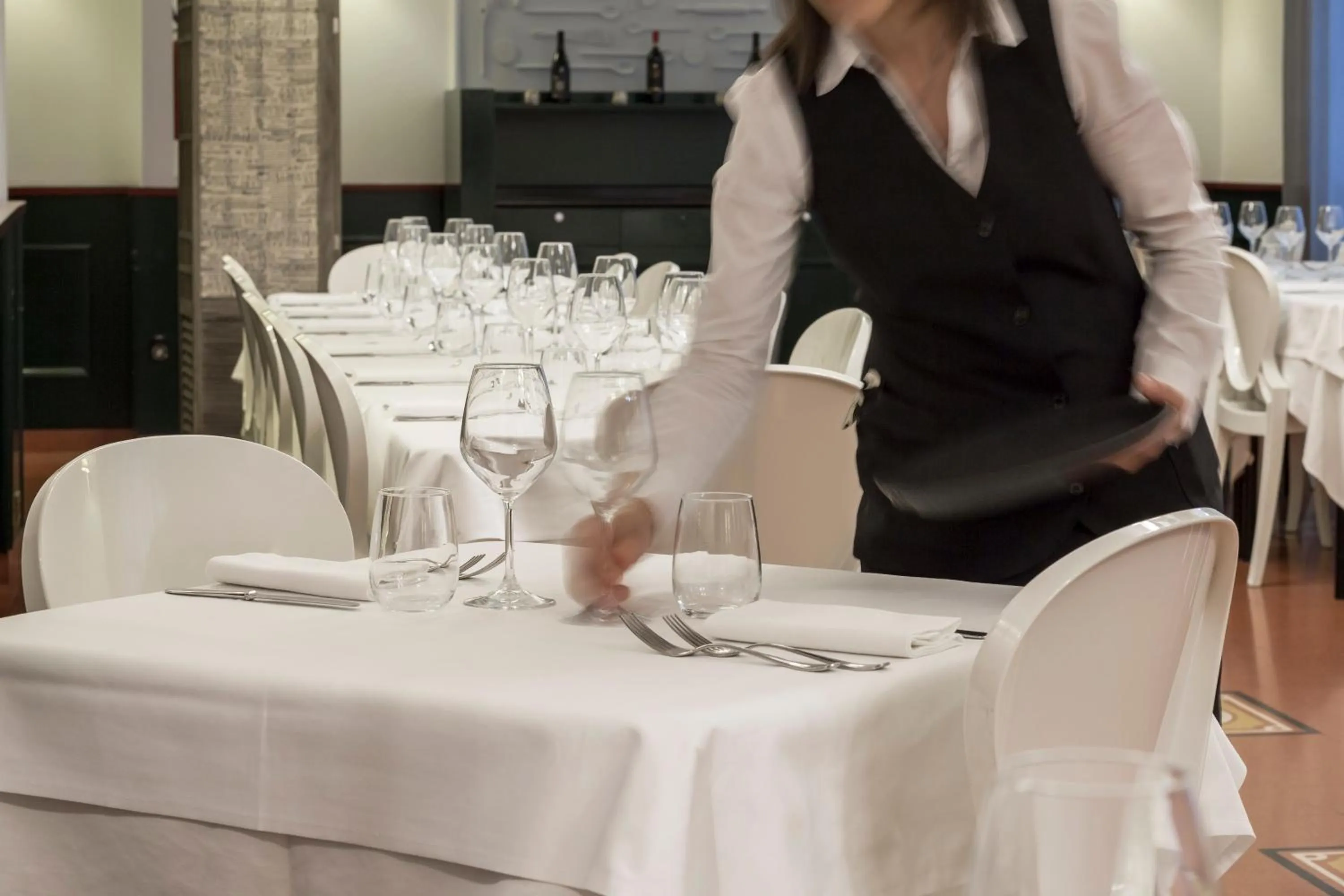 Dining area in Hotel Montreal