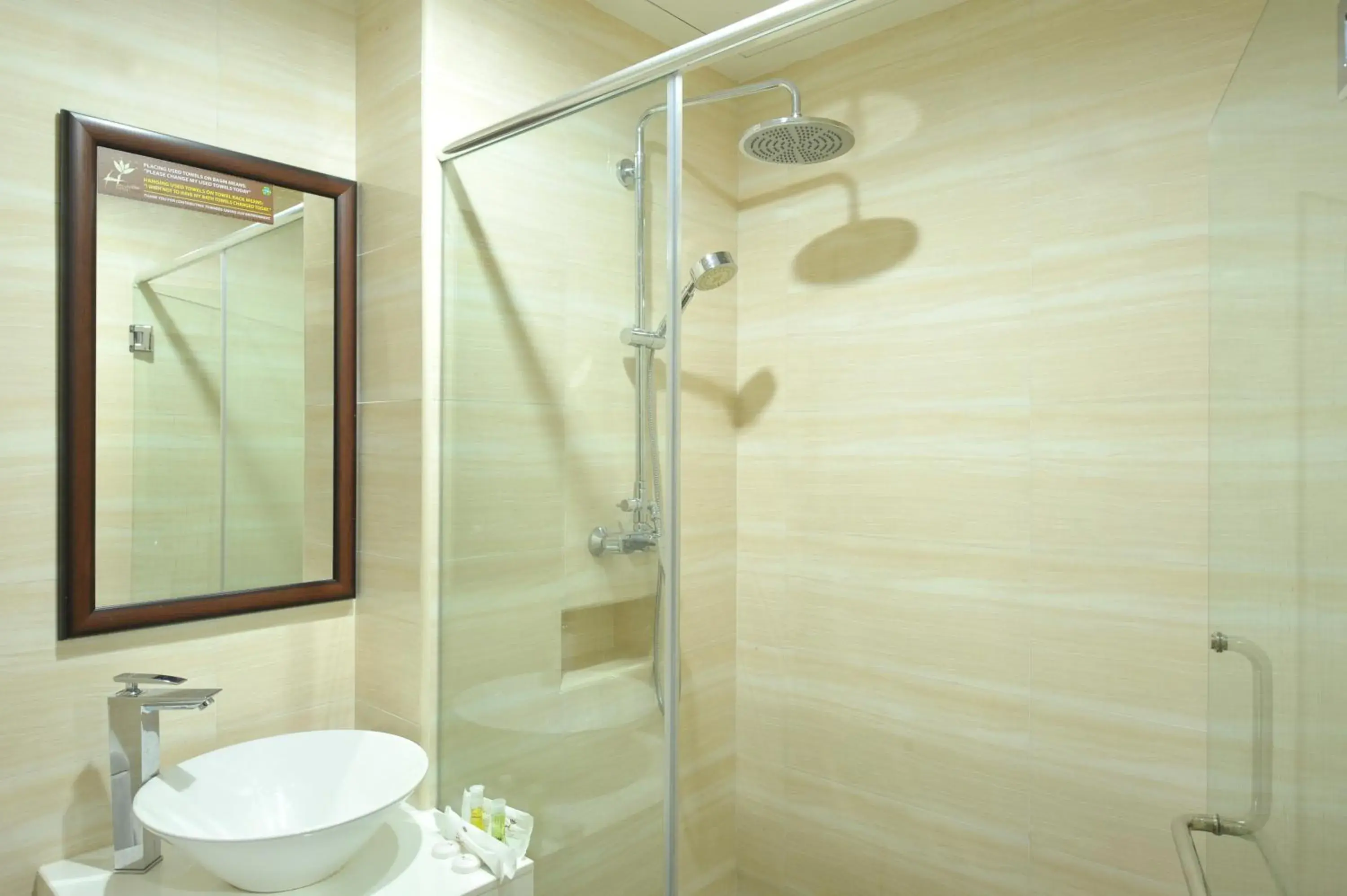 Shower, Bathroom in Hallmark Regency Hotel - Johor Bahru