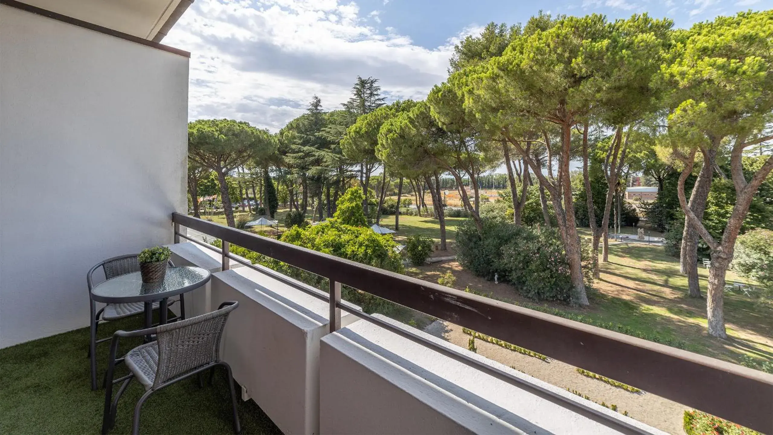 View (from property/room), Balcony/Terrace in Hotel Salus Terme