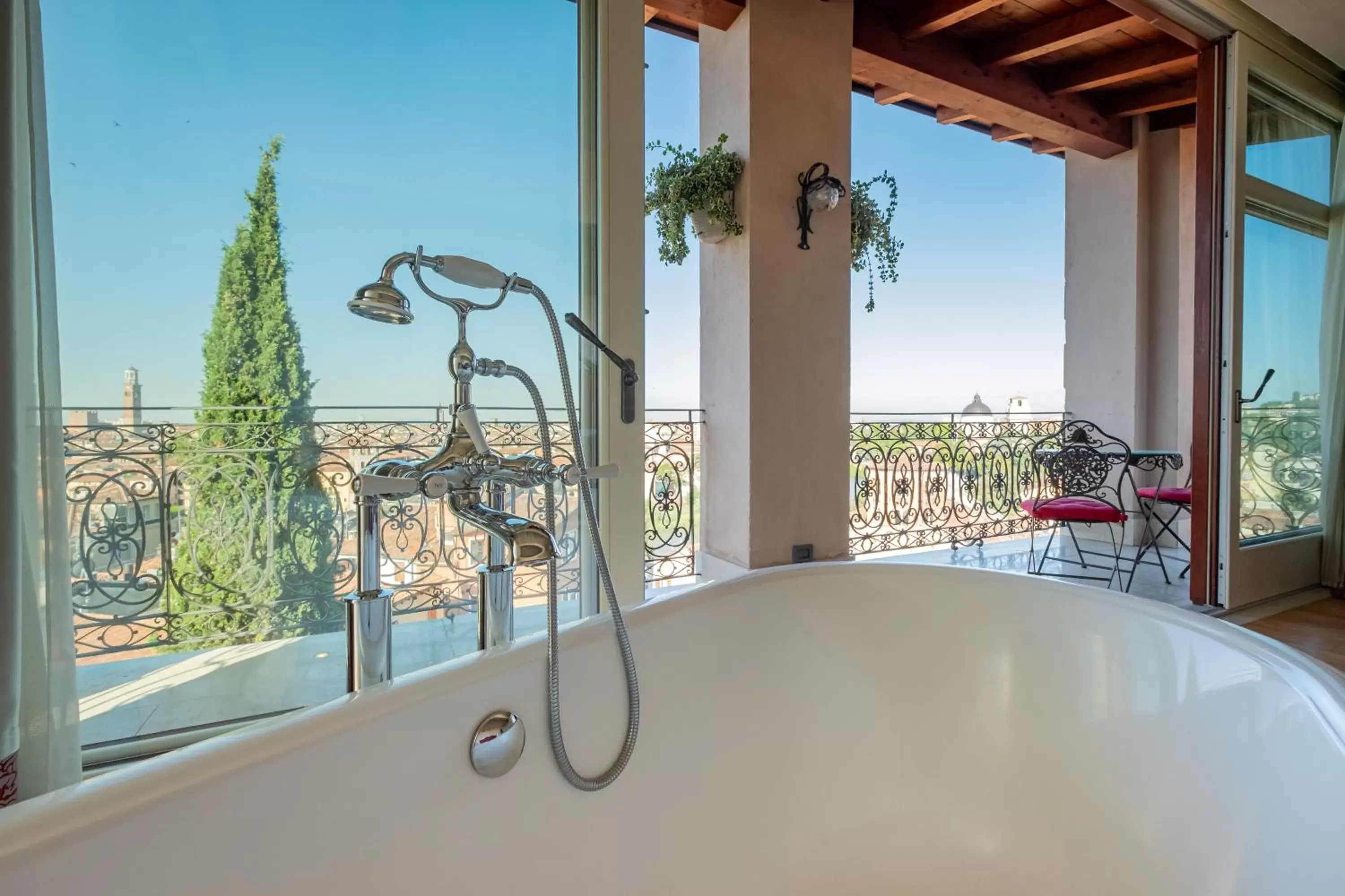 Balcony/Terrace in Relais Colle San Pietro