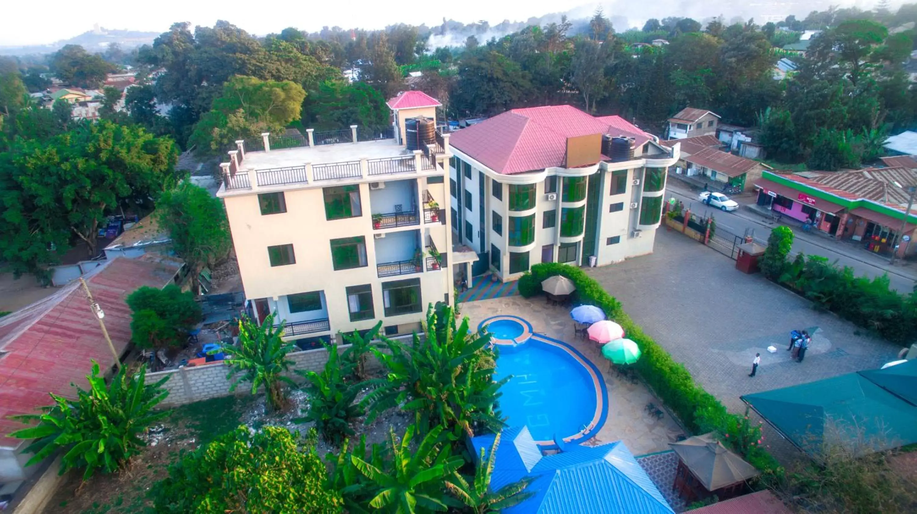 Day, Bird's-eye View in Green Mountain Hotel