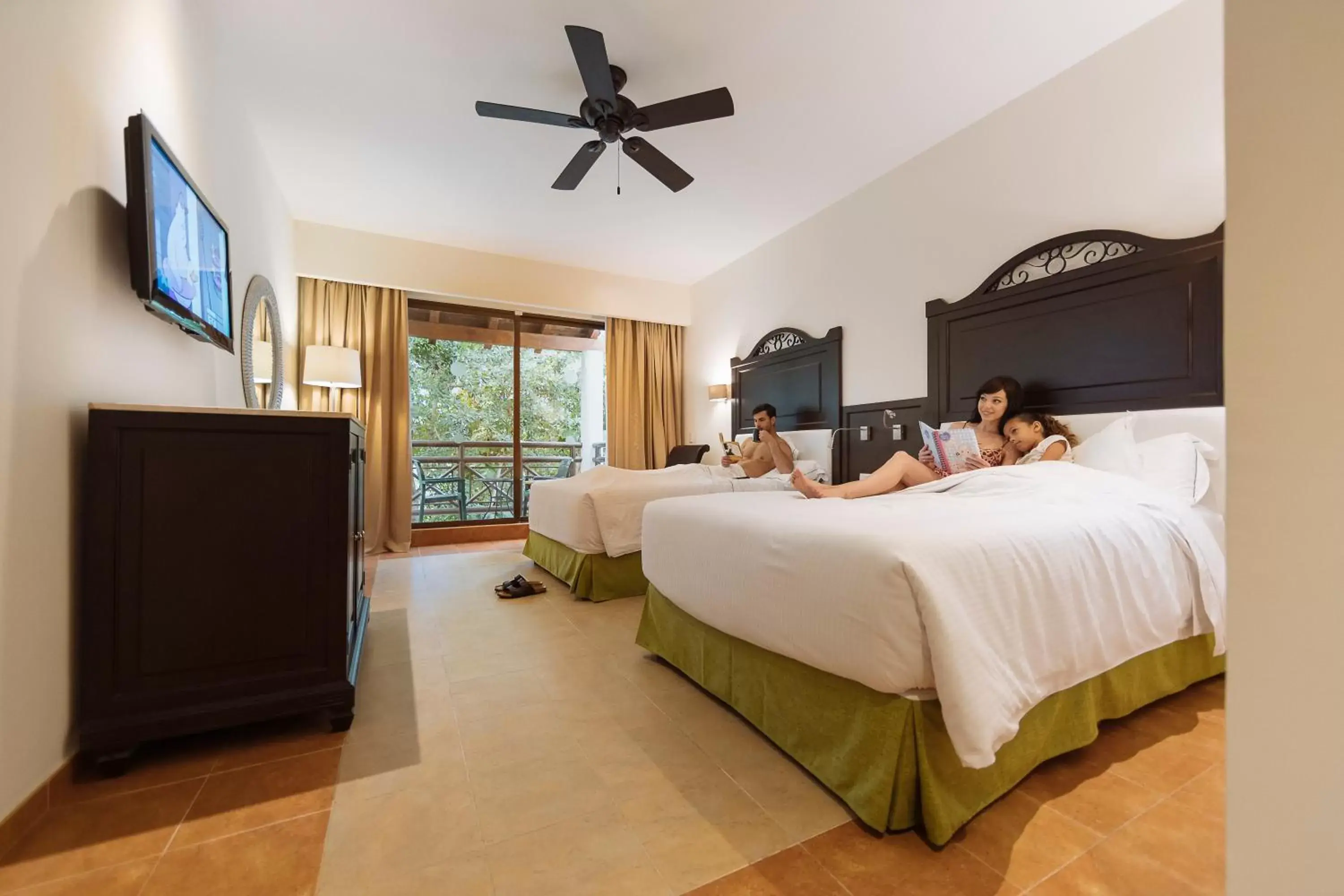 Bedroom, Bed in Occidental at Xcaret Destination - All Inclusive Bedroom, Bed in Occidental at Xcaret Destination - All Inclusive