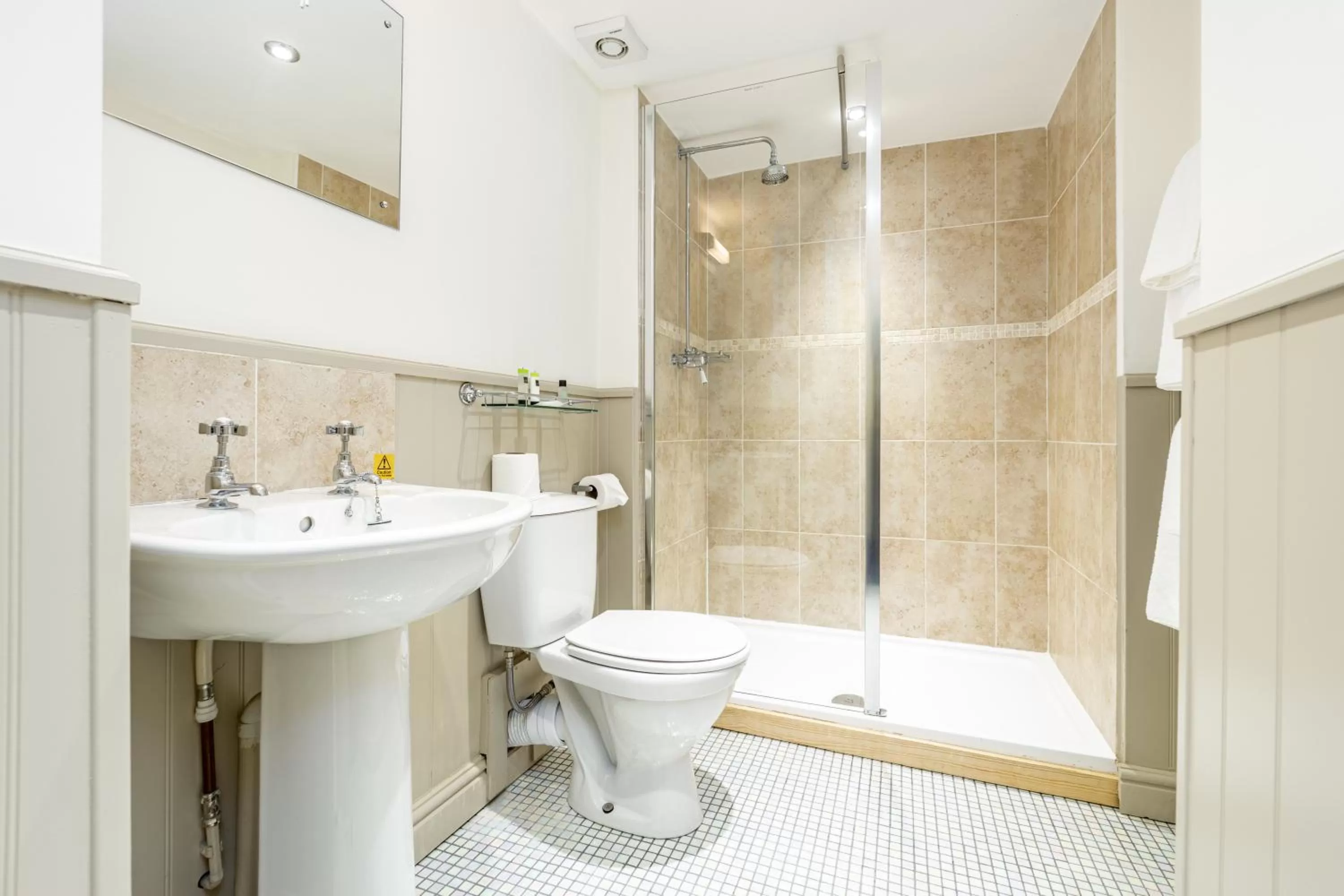 Bathroom in Best Western Limpley Stoke Hotel