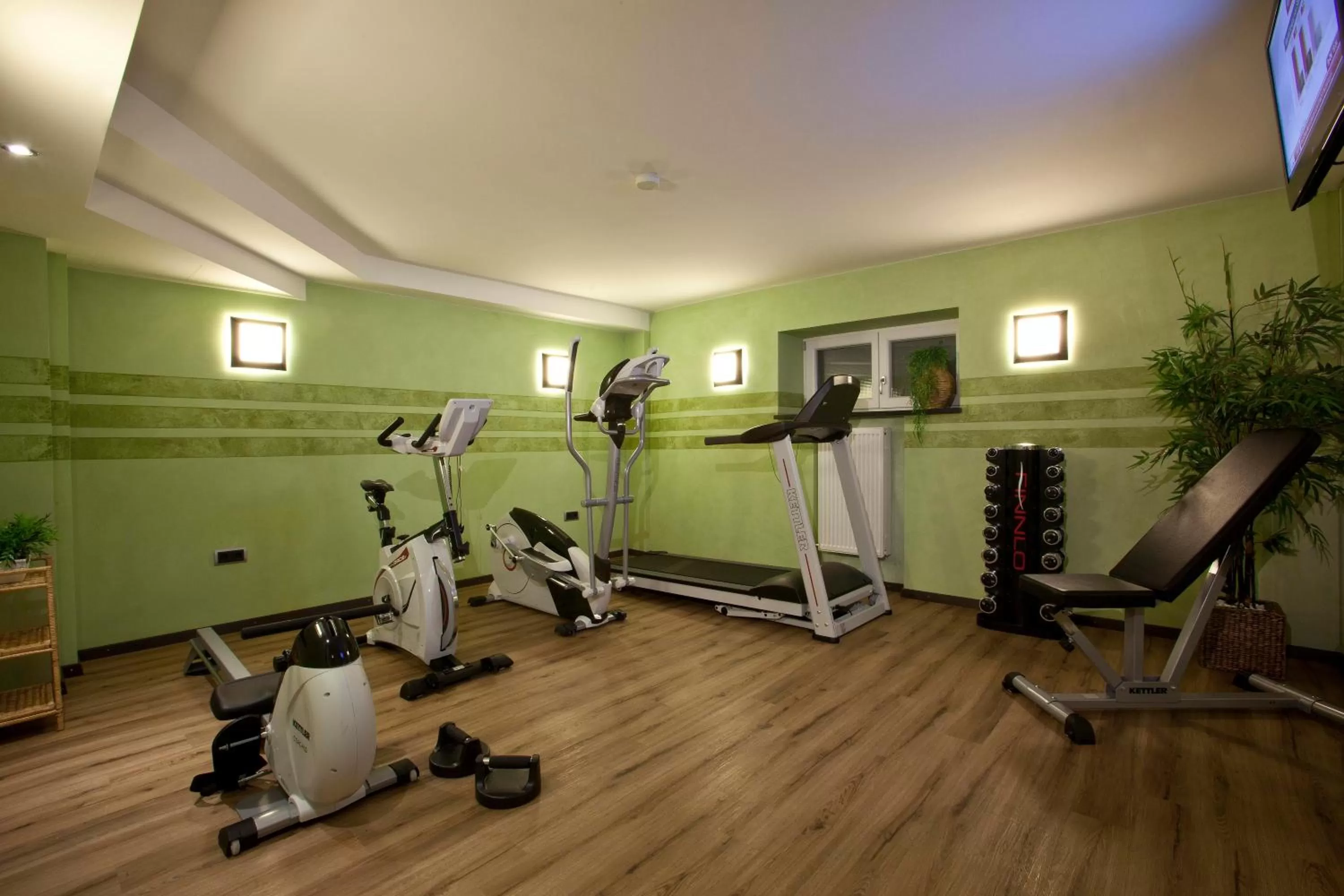 Fitness centre/facilities in Hotel Schiller
