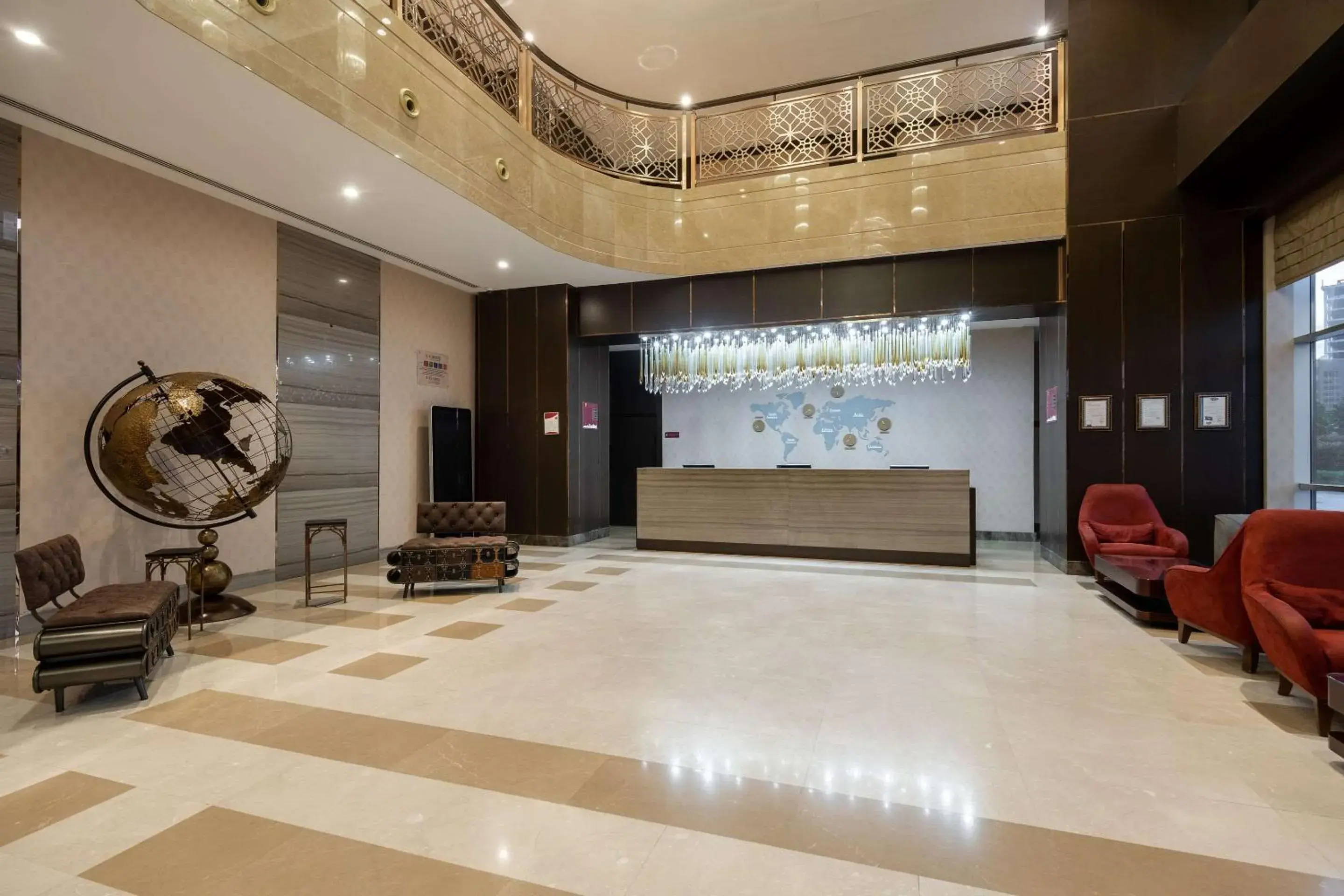 Lobby or reception, Lobby/Reception in Clarion Hotel Istanbul Mahmutbey