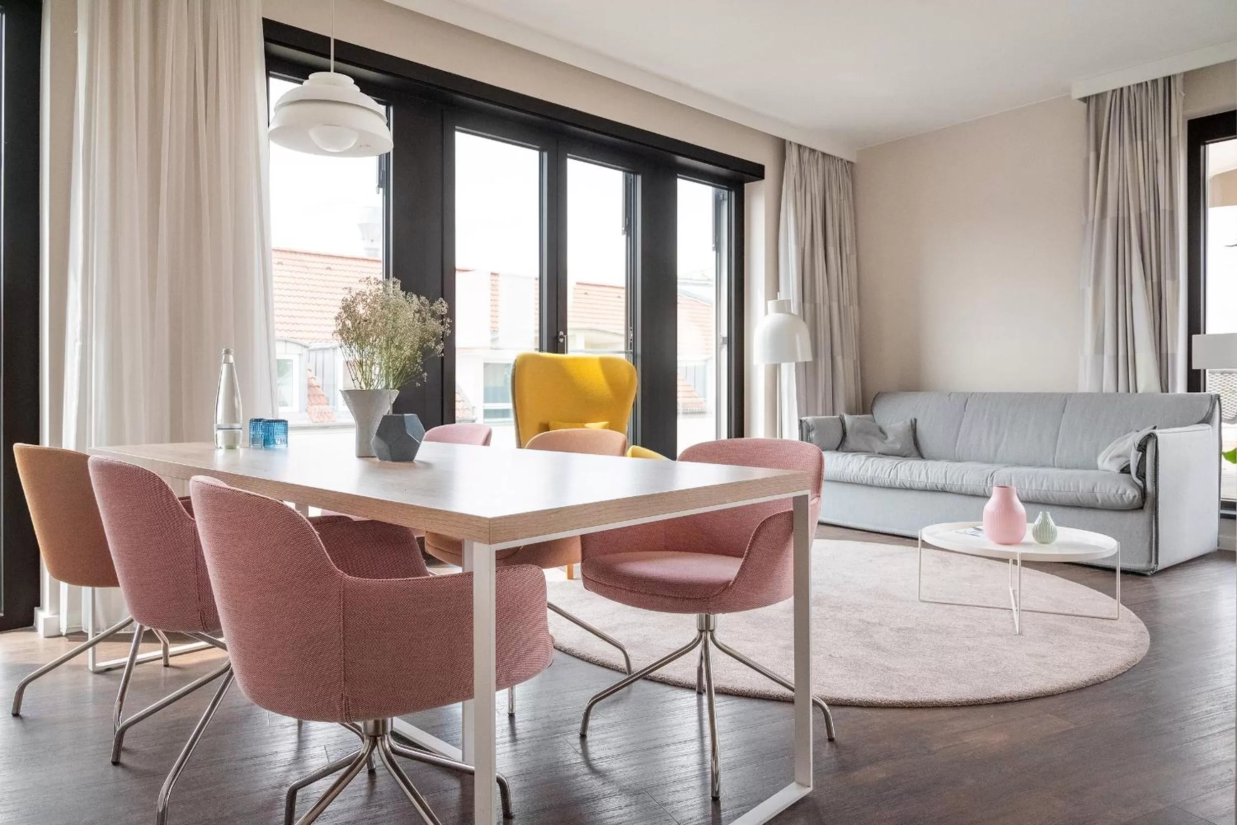 Living room in Numa Berlin Nook