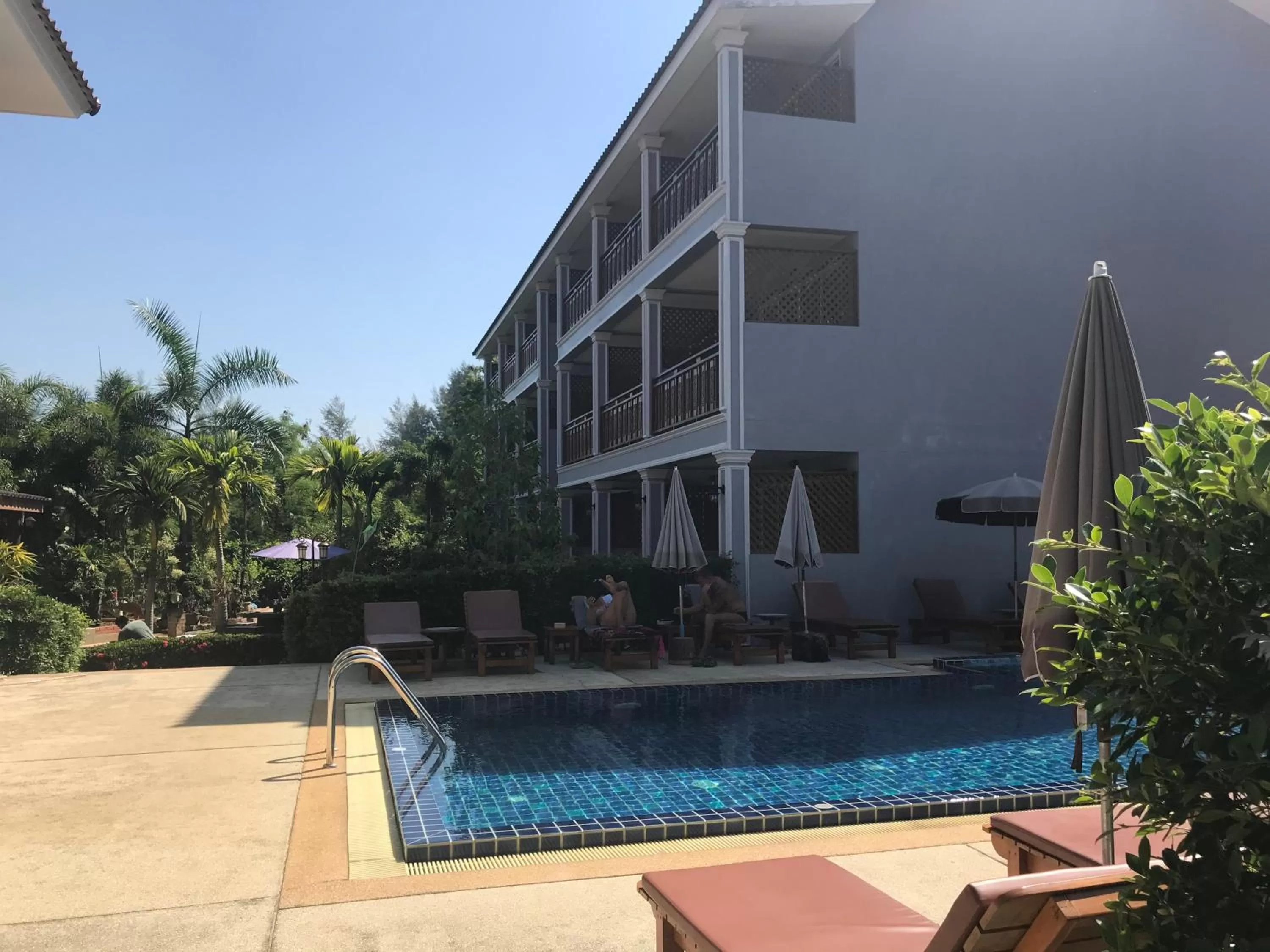 Swimming pool in Pratum Resort