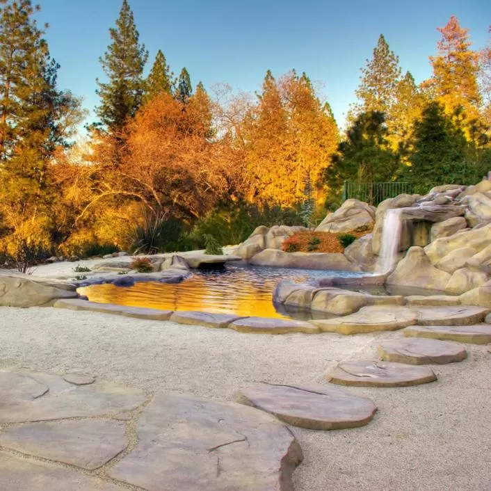 Swimming pool in Bella Vista Bed and Breakfast
