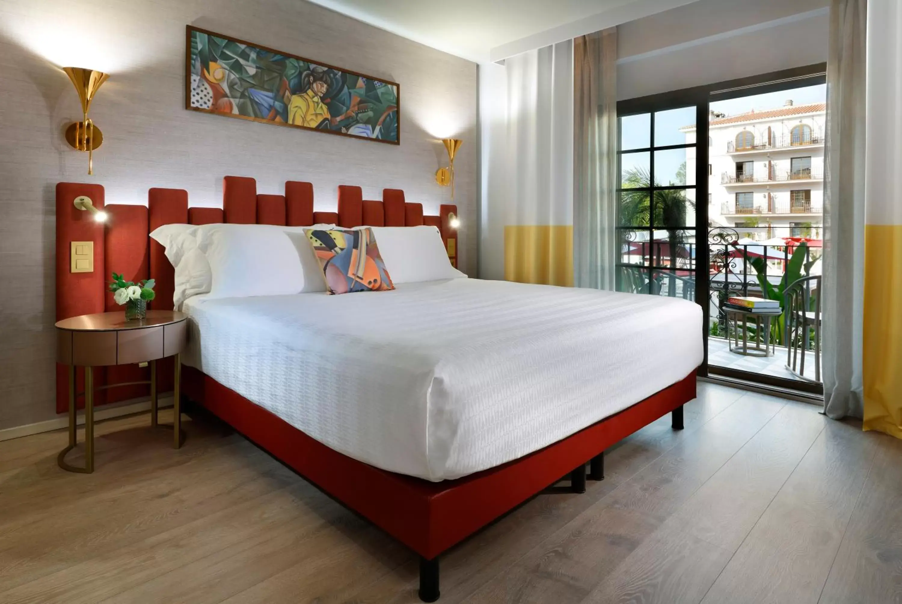 Bed in Hard Rock Hotel Marbella - Puerto Banús Adults Recommended