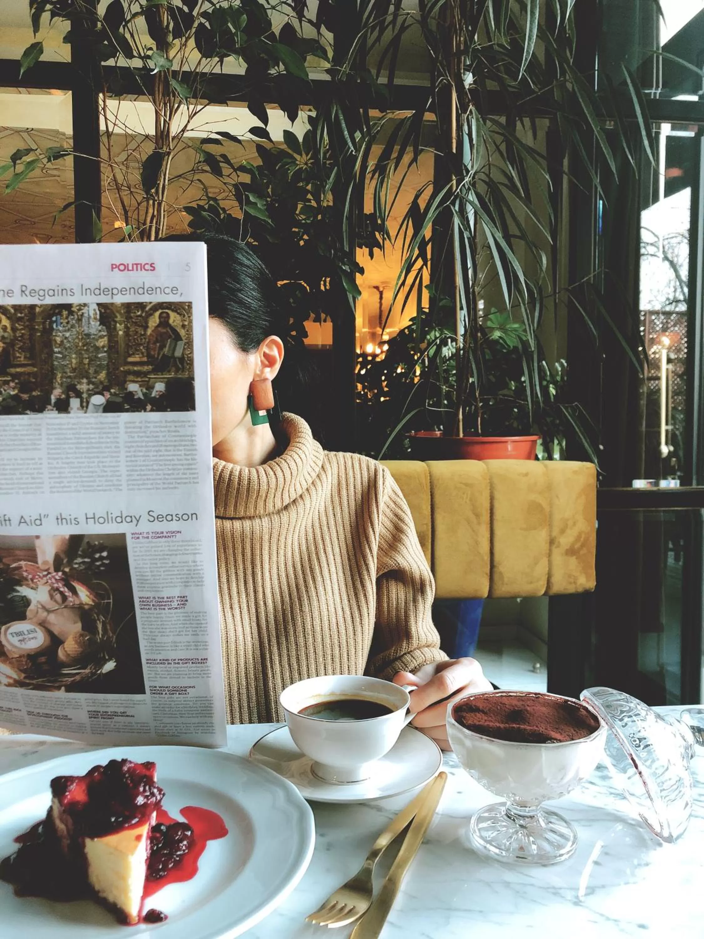 Food and drinks in Museum Hotel