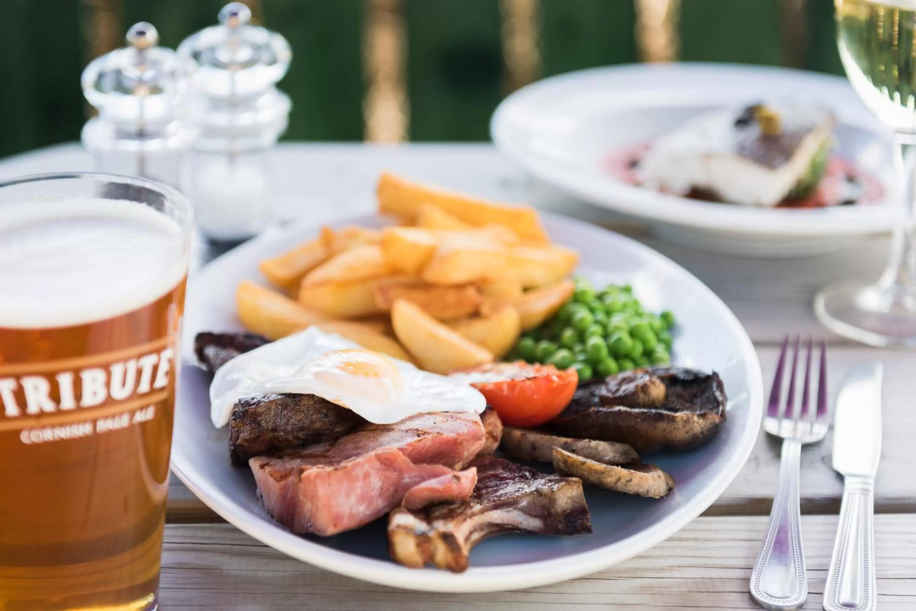 Food close-up in County Arms