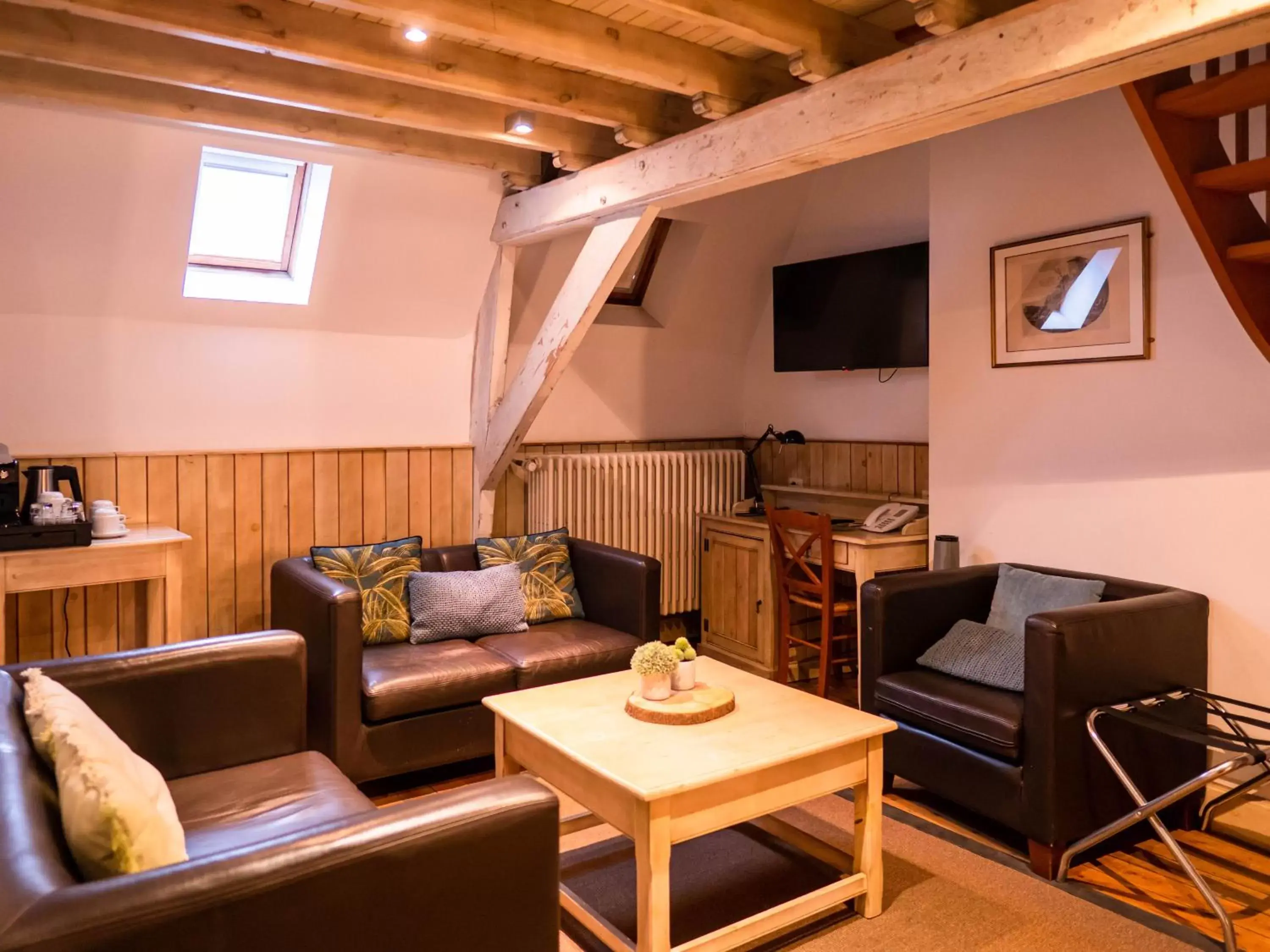 Seating Area in Hotel Monasterium PoortAckere