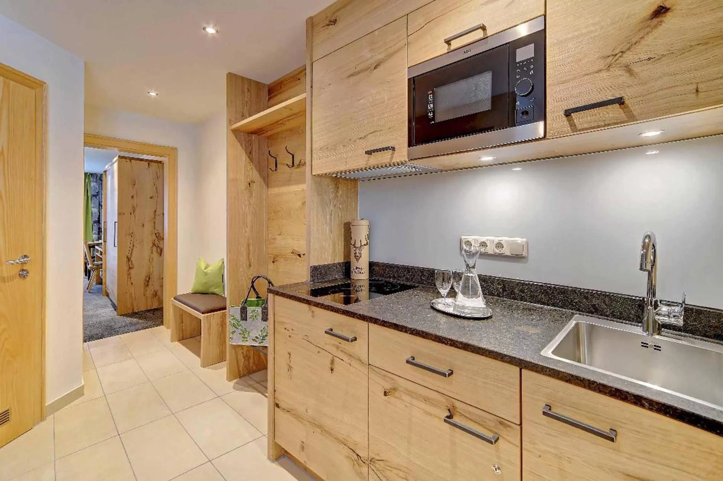 Kitchen or kitchenette, Kitchen/Kitchenette in Appart-Hotel Wildererstuben