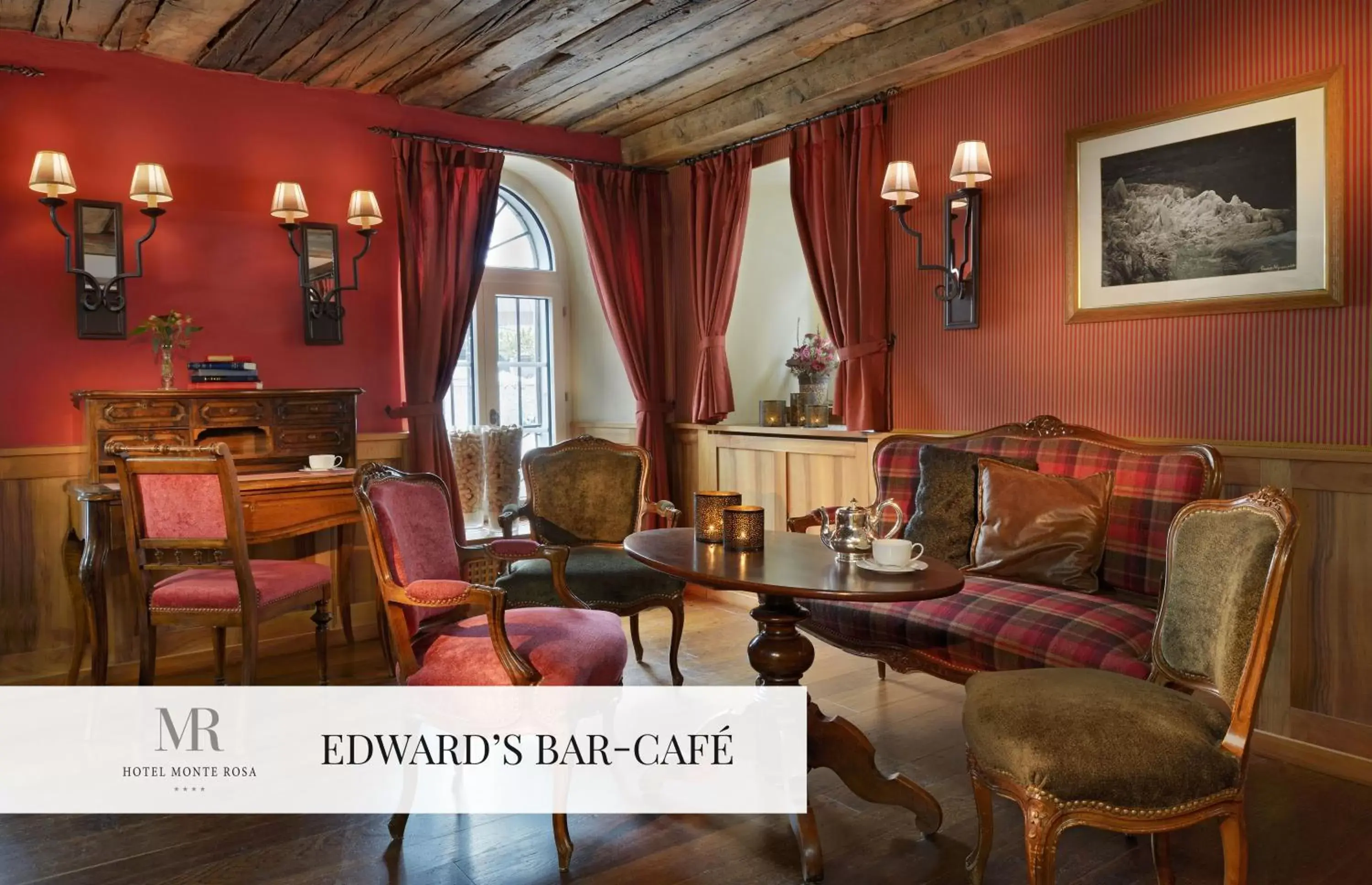 Lounge or bar in Monte Rosa Boutique Hotel