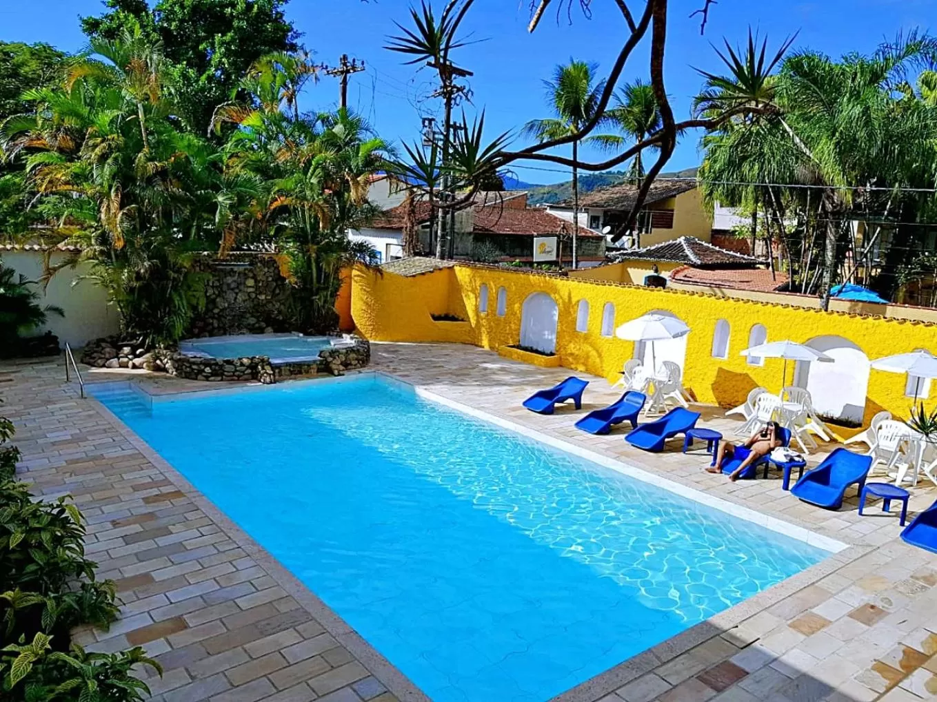 Pool view, Swimming Pool in Pousada Estrela de Paraty