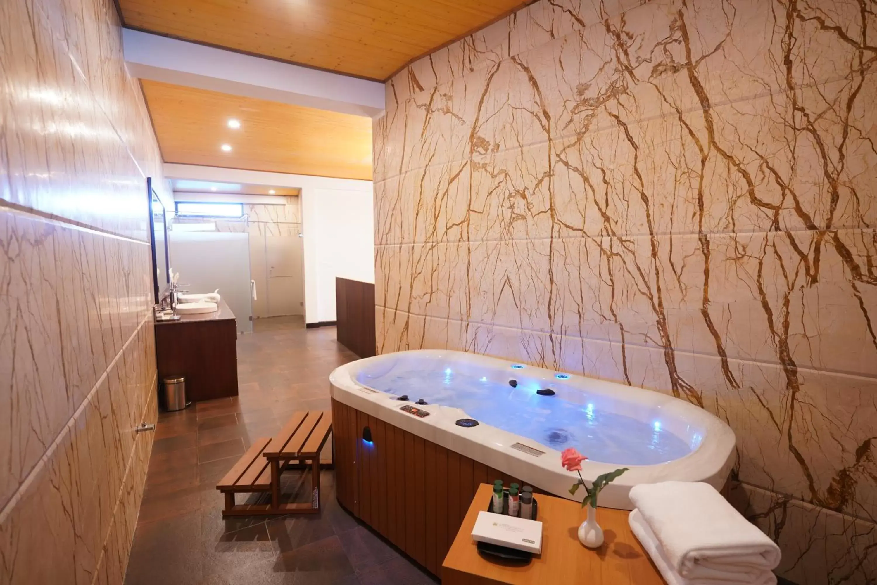 Shower, Bathroom in Denzong Regency- Luxury Mountain Retreat Spa & Casino