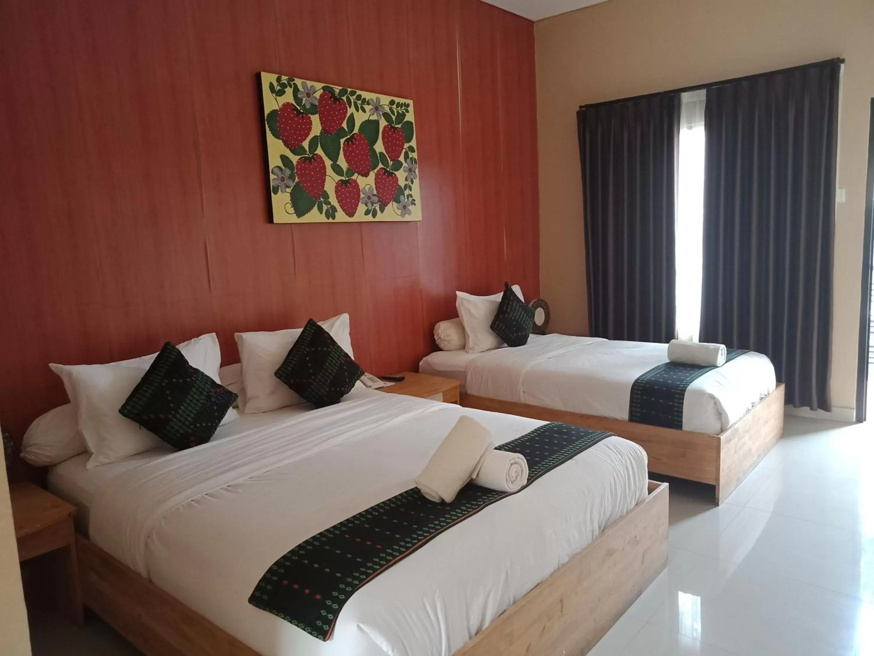 Bed in Exotic Komodo Hotel Bed in Exotic Komodo Hotel