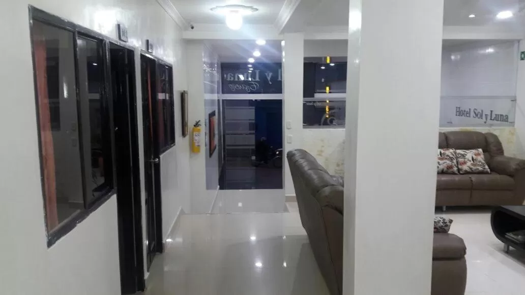 Lobby/Reception in Hotel sol y Luna