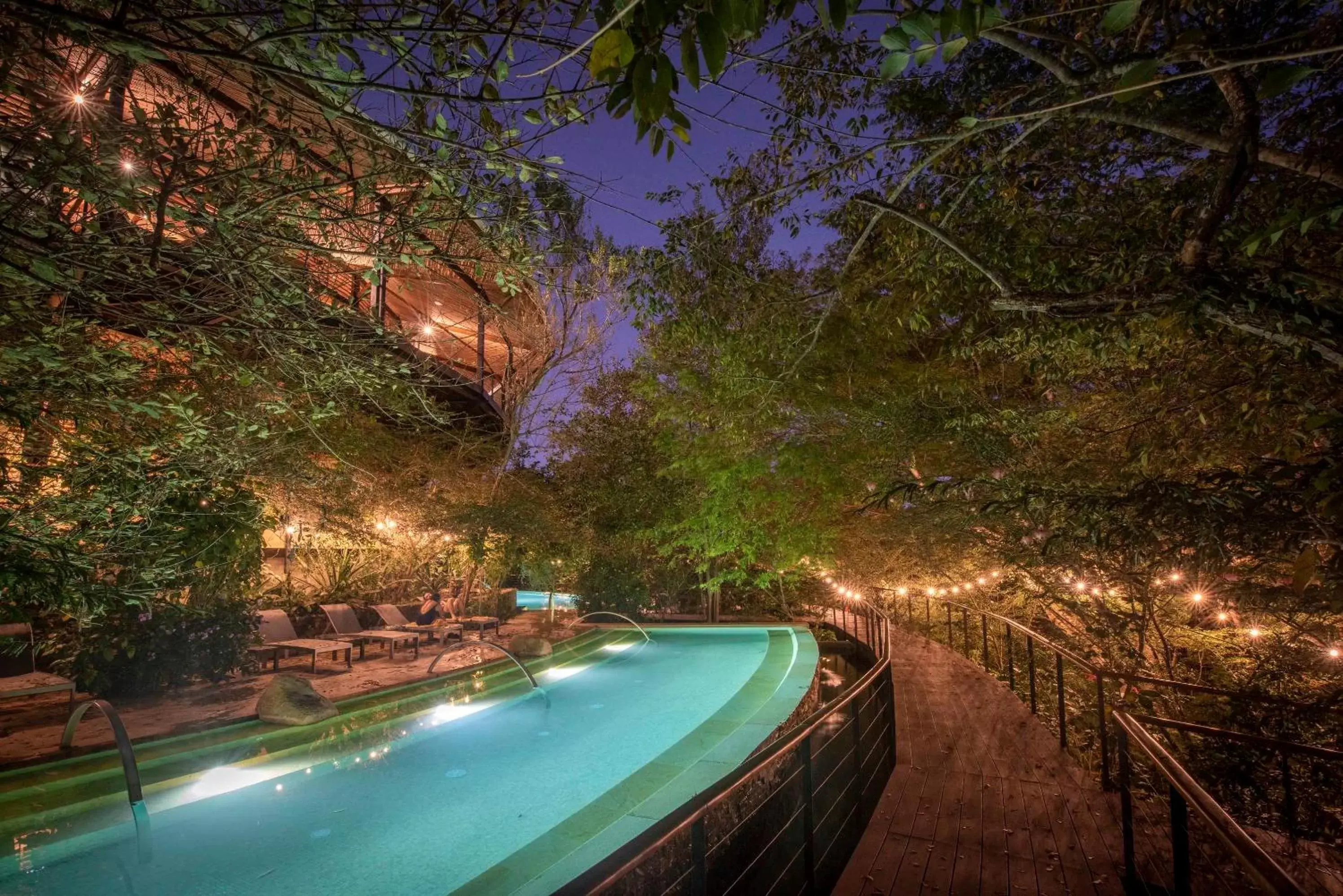 Swimming Pool in Rio Perdido Hotel & Thermal River