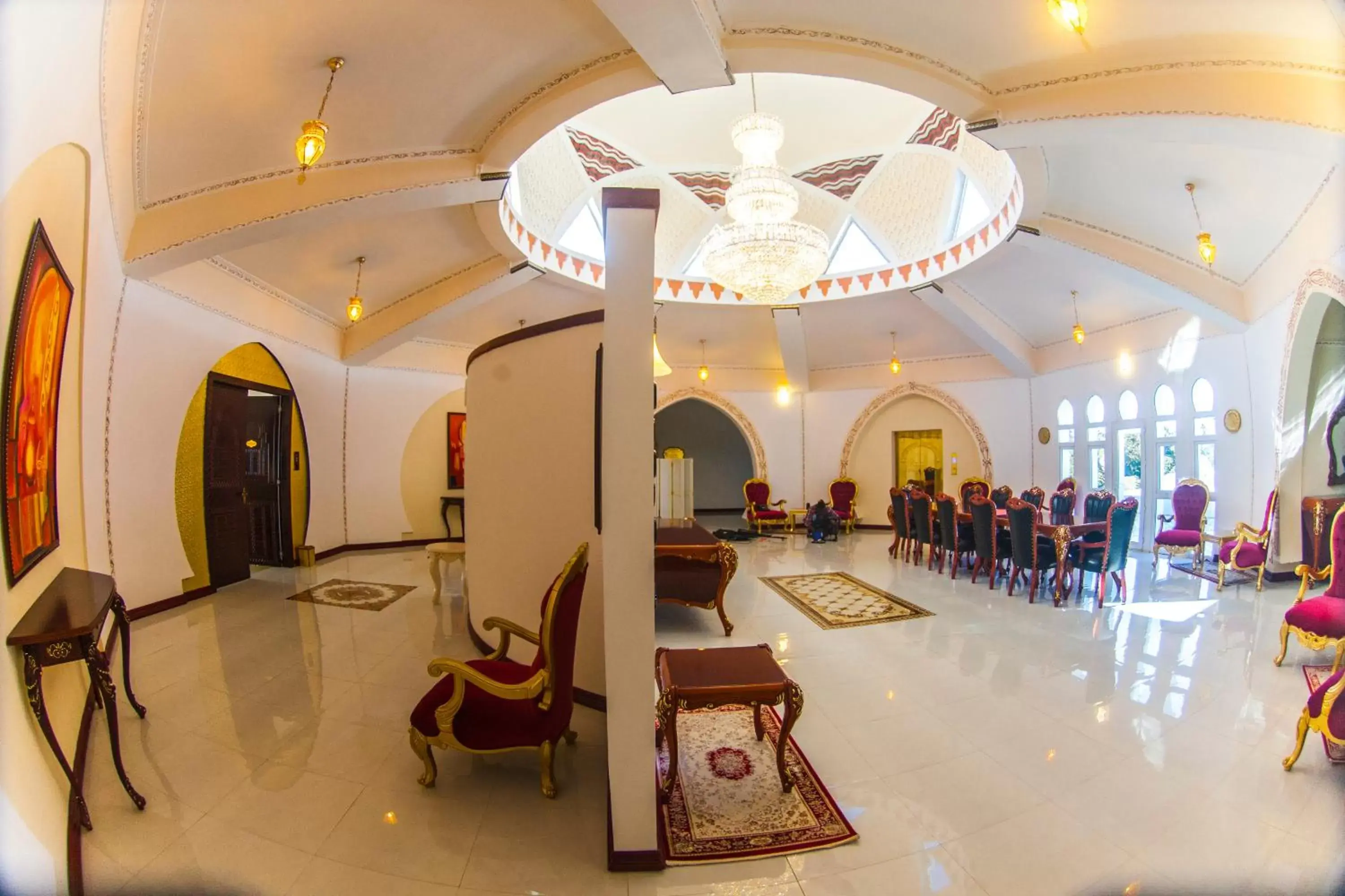 Lobby or reception in Madinat Al Bahr Business & Spa Hotel