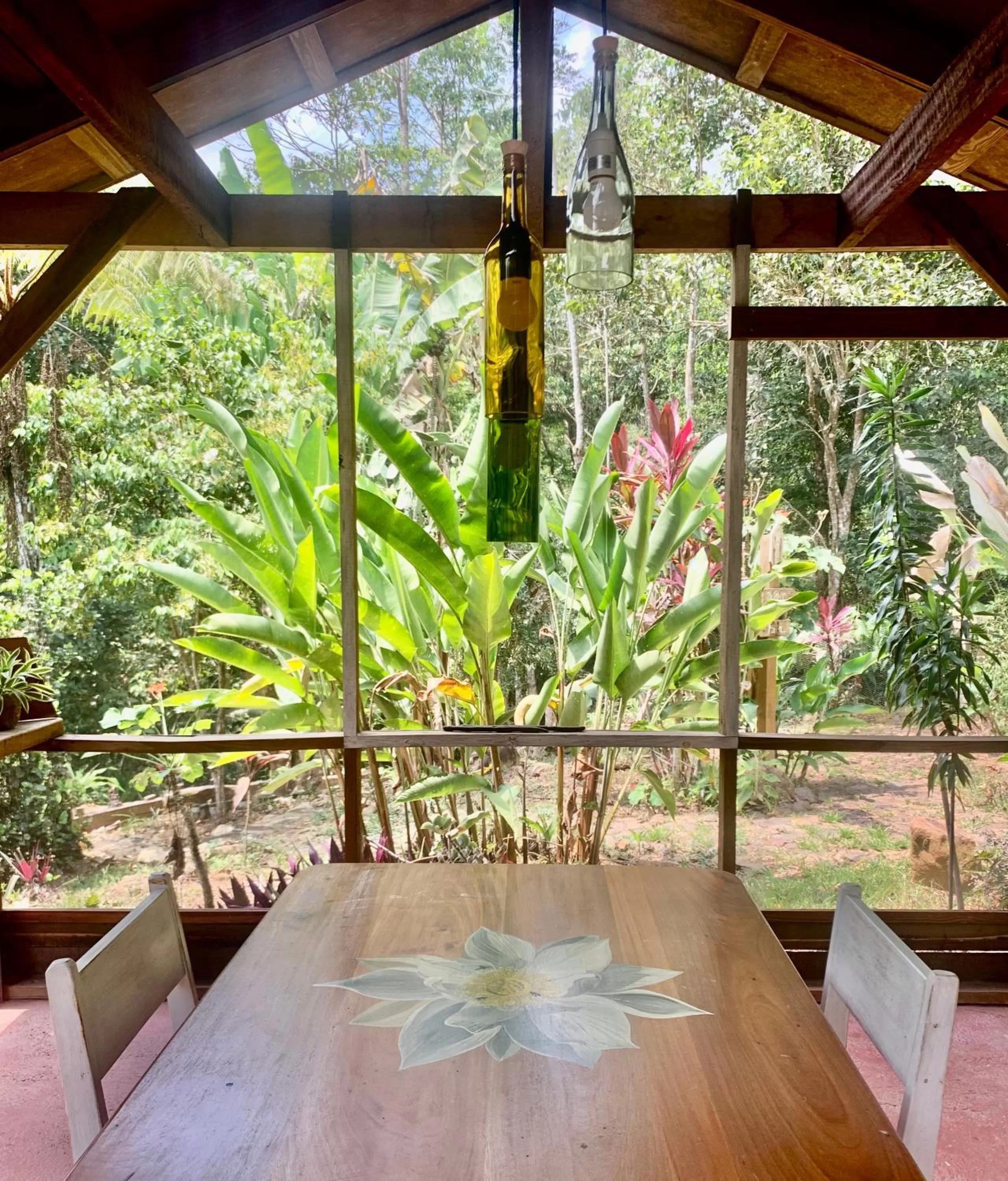 Dining area in Sattva Land