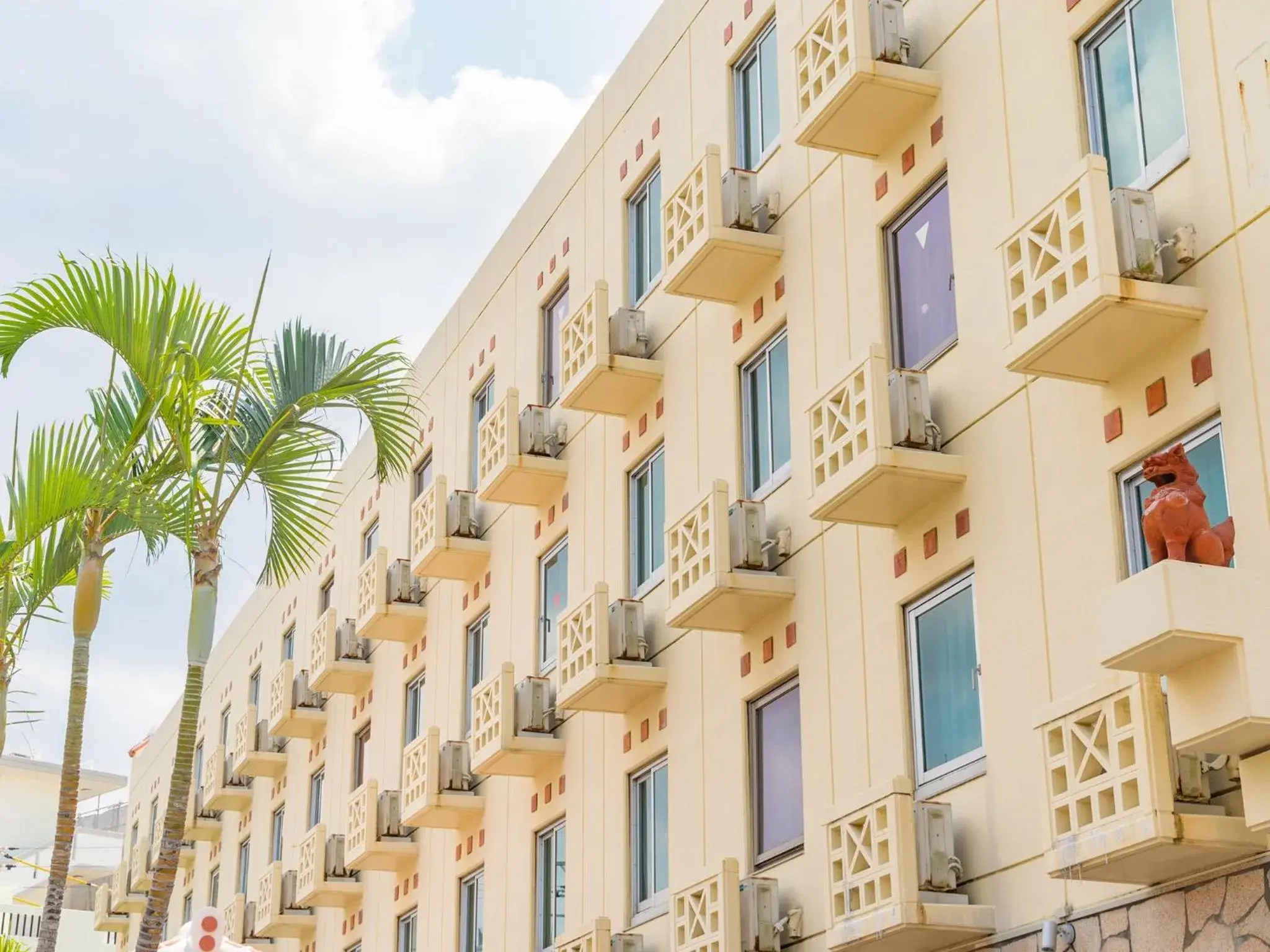 Property building in Hotel Park Stadium Naha Property building in Hotel Park Stadium Naha