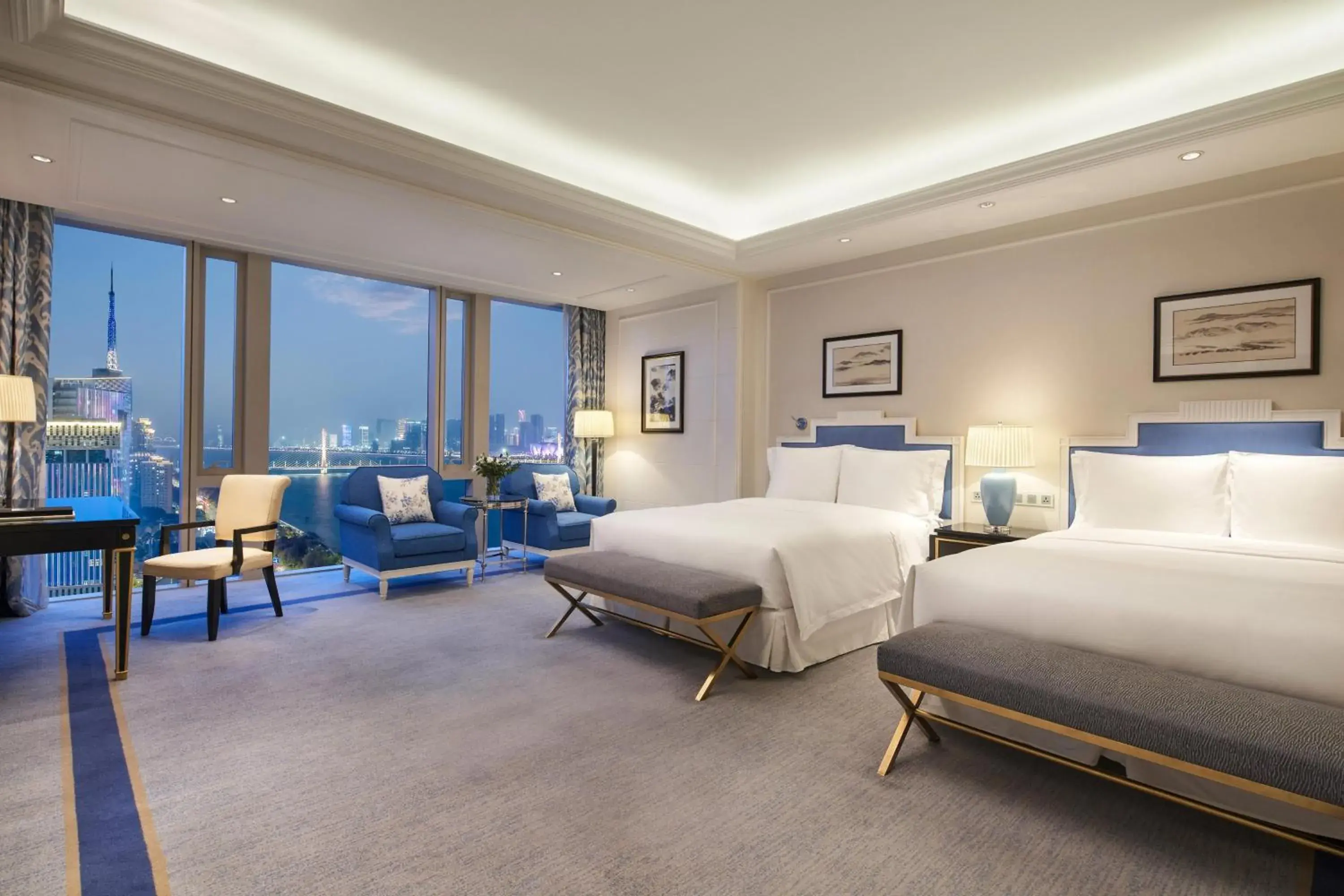 Photo of the whole room in The Azure Qiantang, a Luxury Collection Hotel, Hangzhou