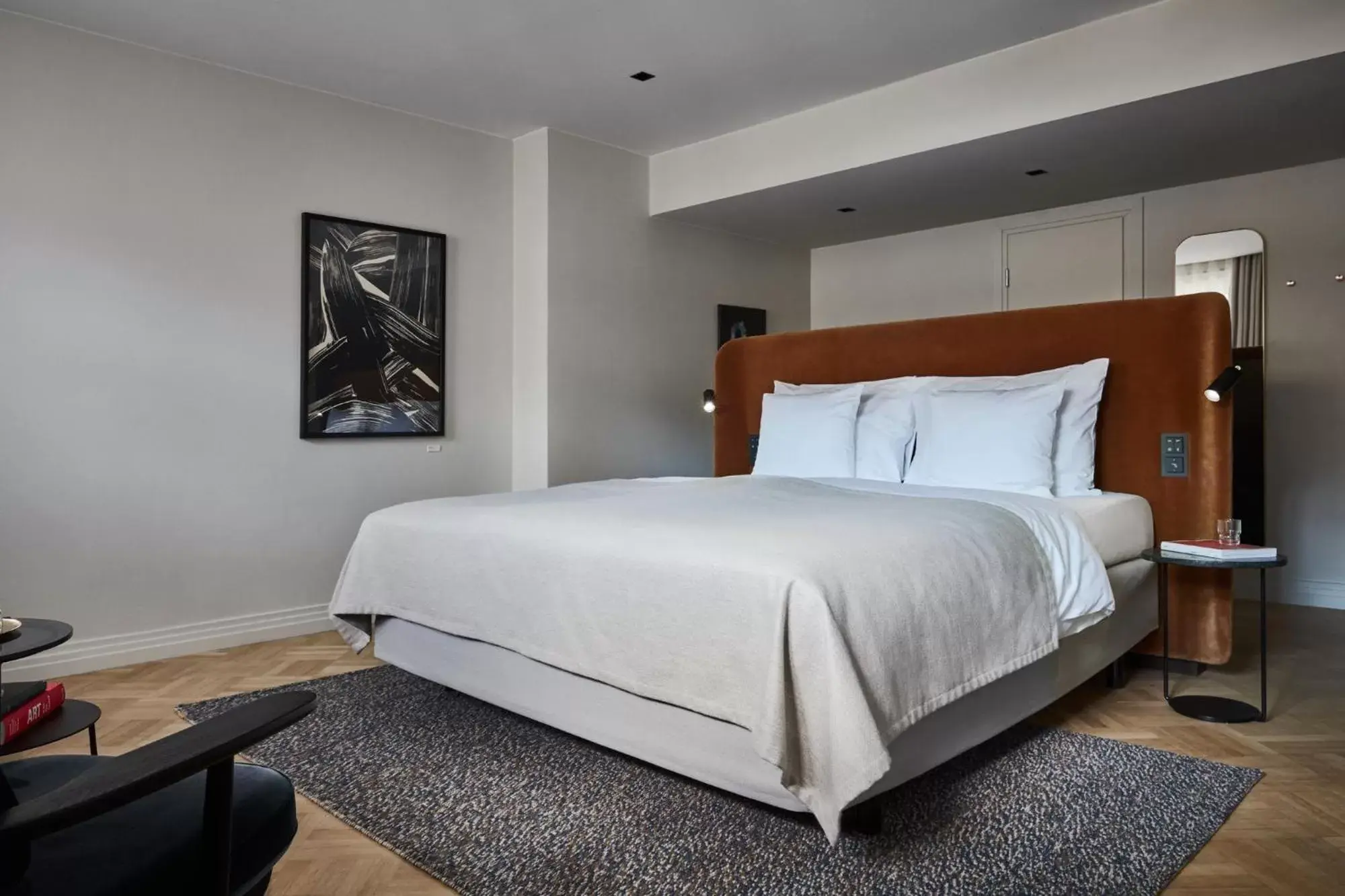 Bedroom, Bed in Solo Sokos Hotel Torni Helsinki