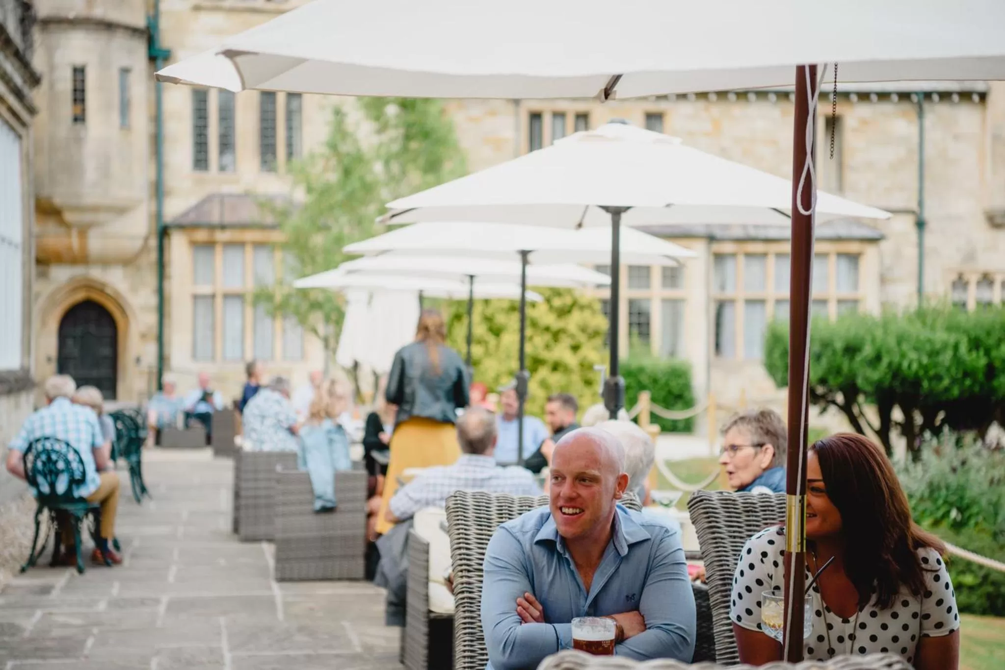 Patio in The Alverton